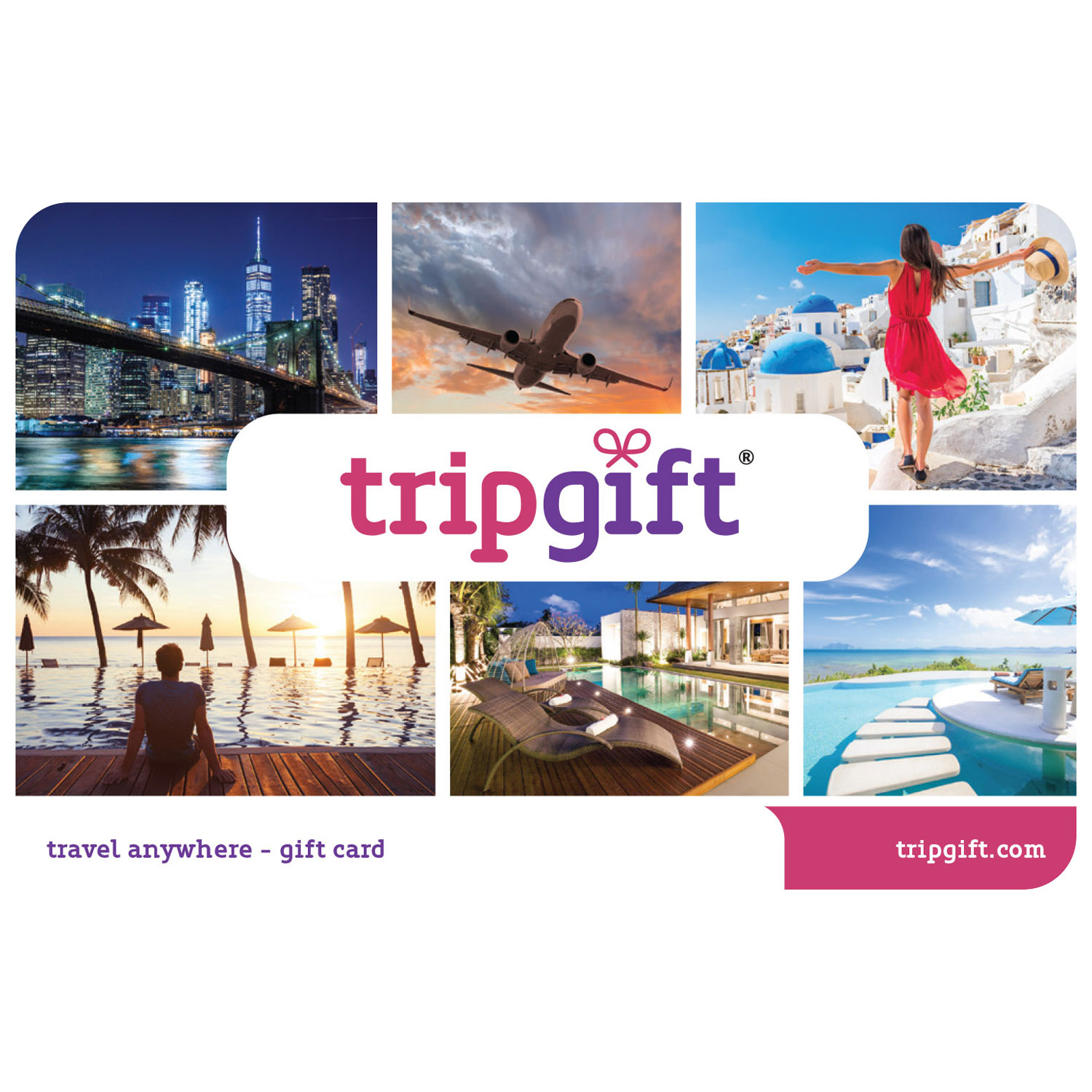 TripGift Travel $600 Gift Card - Digital Download