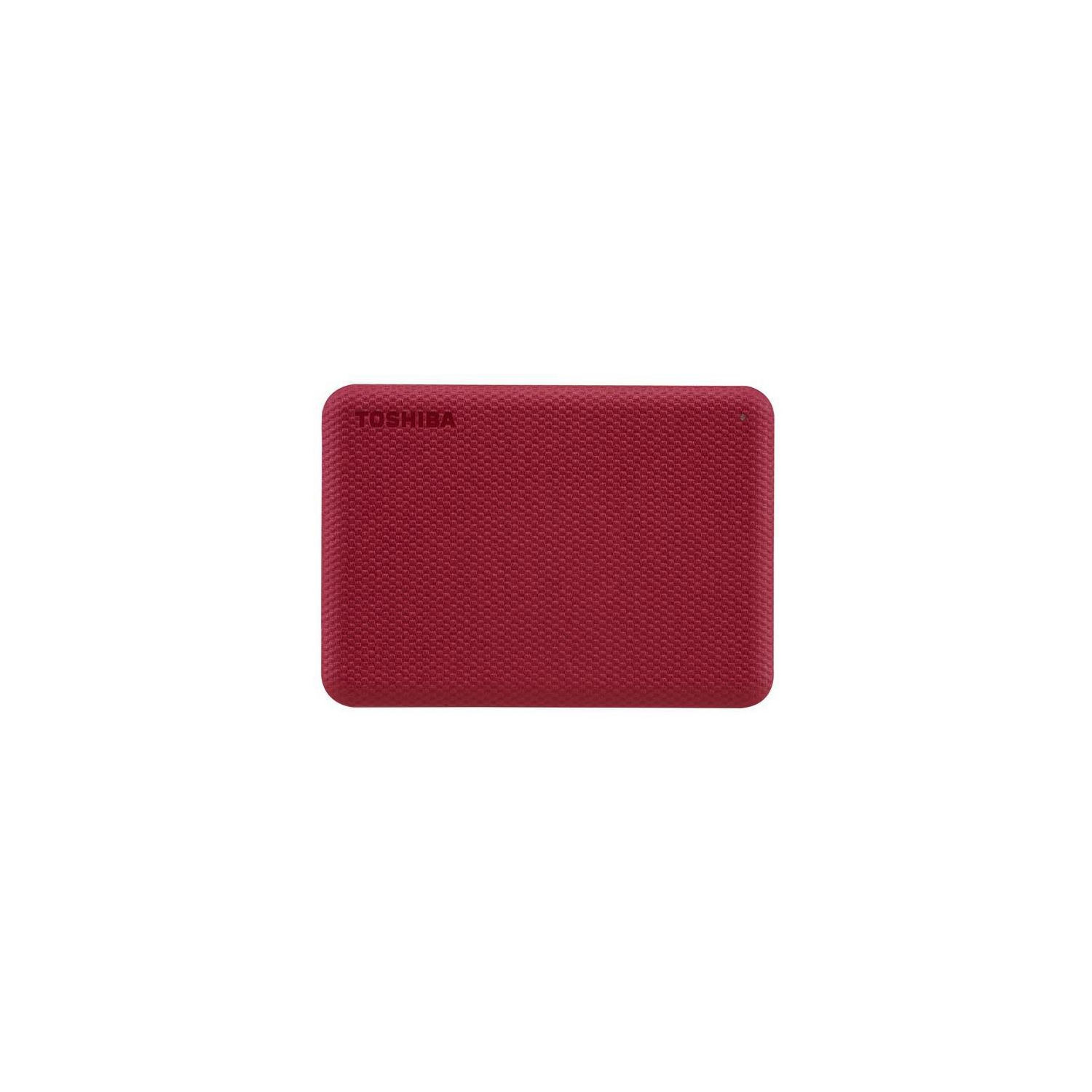 Toshiba Canvio Advance 1TB USB 3.0 External Hard Drive - Red