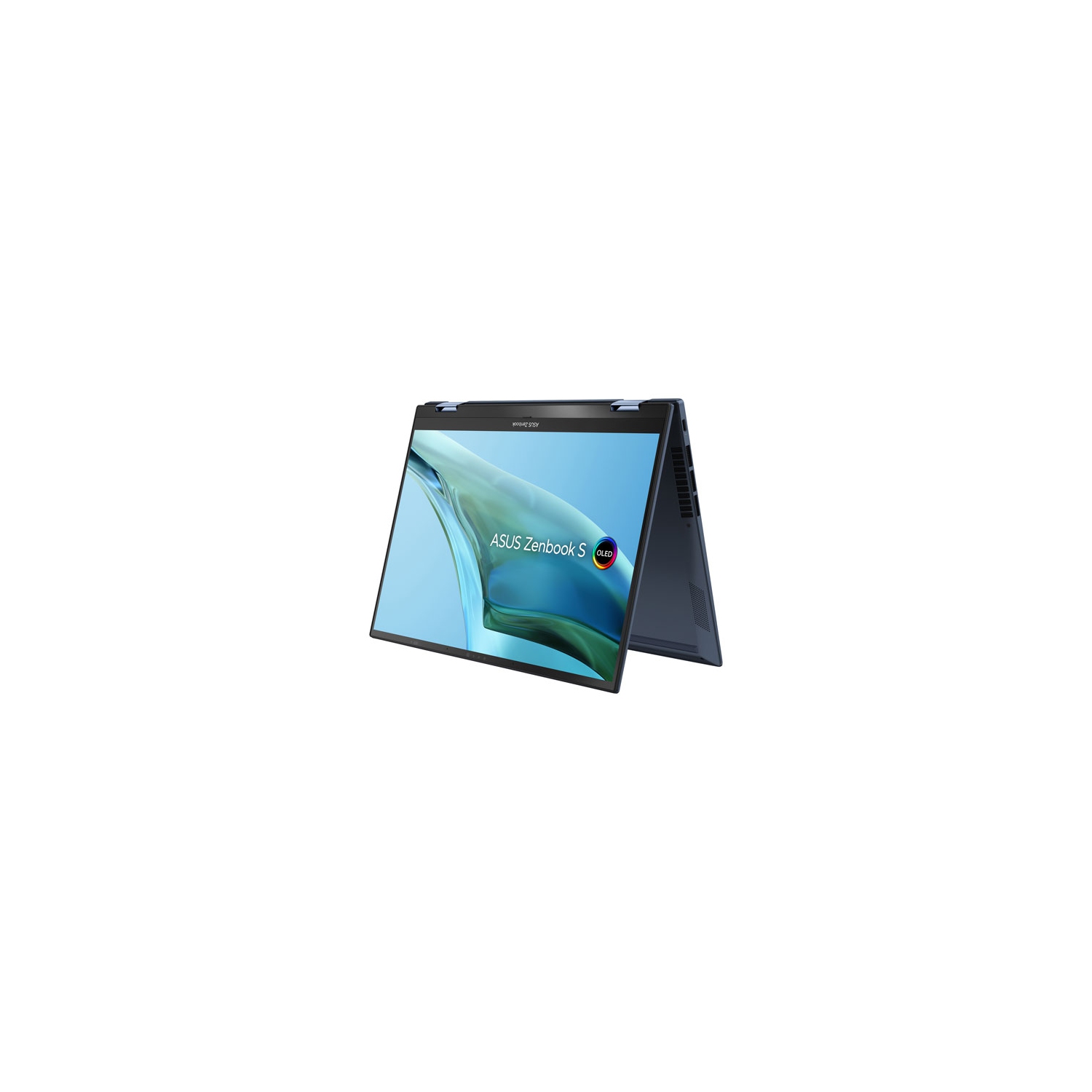 Zenbook S 13 Flip 13.3” OLED touch display, Intel Evo Platform, Core i7-1260P CPU, Intel Iris Xe graphics, 16GB RAM, 1TB SSD, Windows 11 Pro, Ponder Blue, UP5302ZA-XB71T-CA