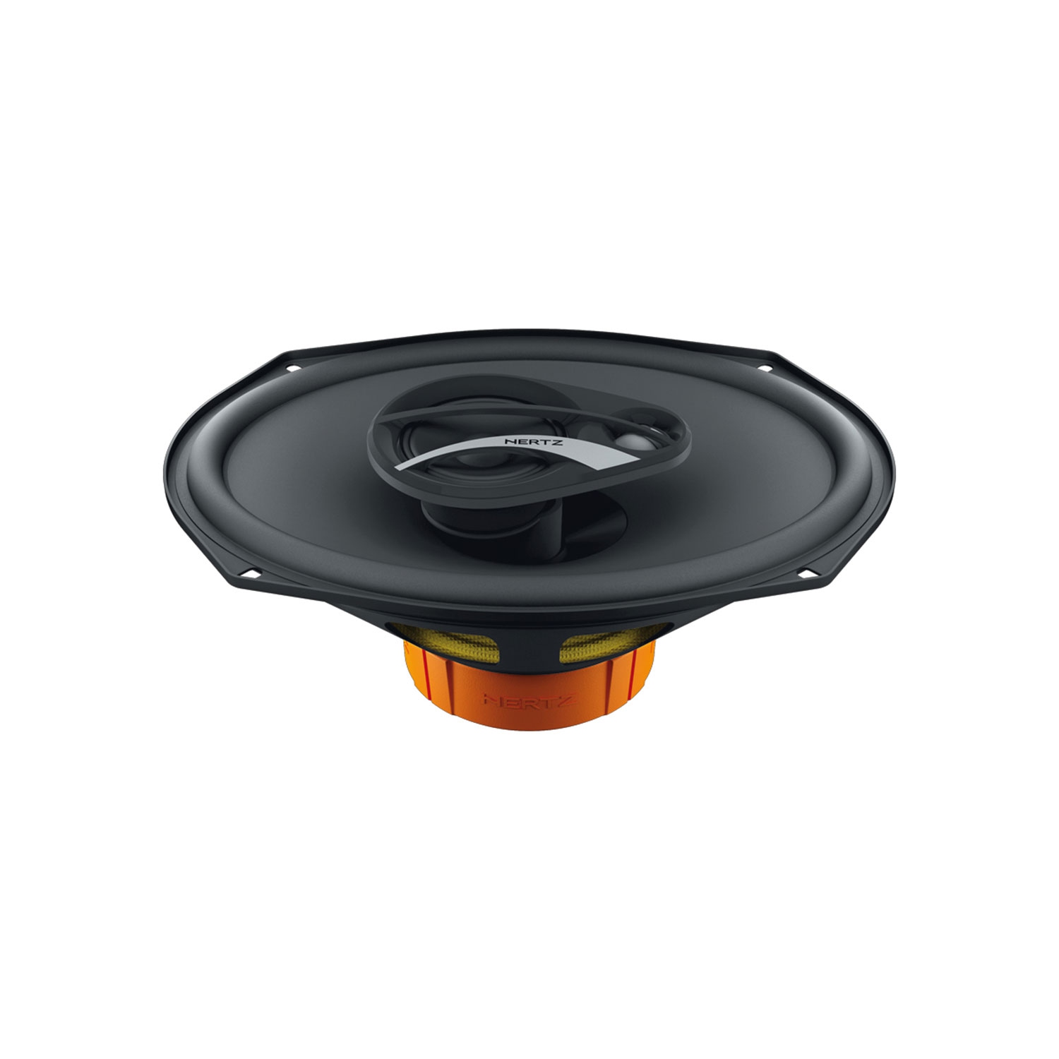 Hertz DCX710.3 Dieci 7" x 10" 3-Way Coaxial Speakers