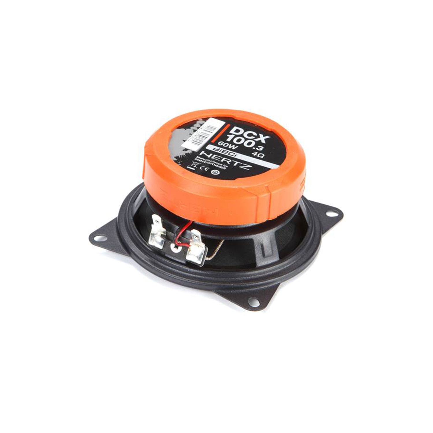 Hertz DCX100.3 Dieci 4" 2-Way Coaxial Speakers
