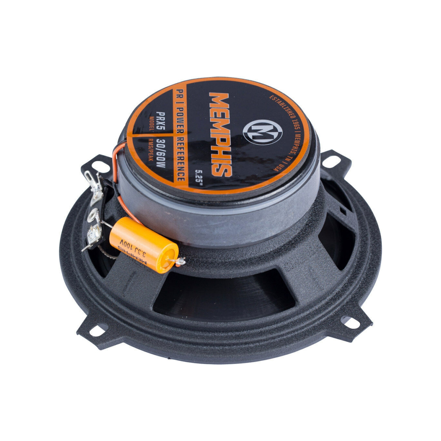 Haut-parleurs coaxiaux à 2 voies de 5.25 po PRX5 de Memphis Audio