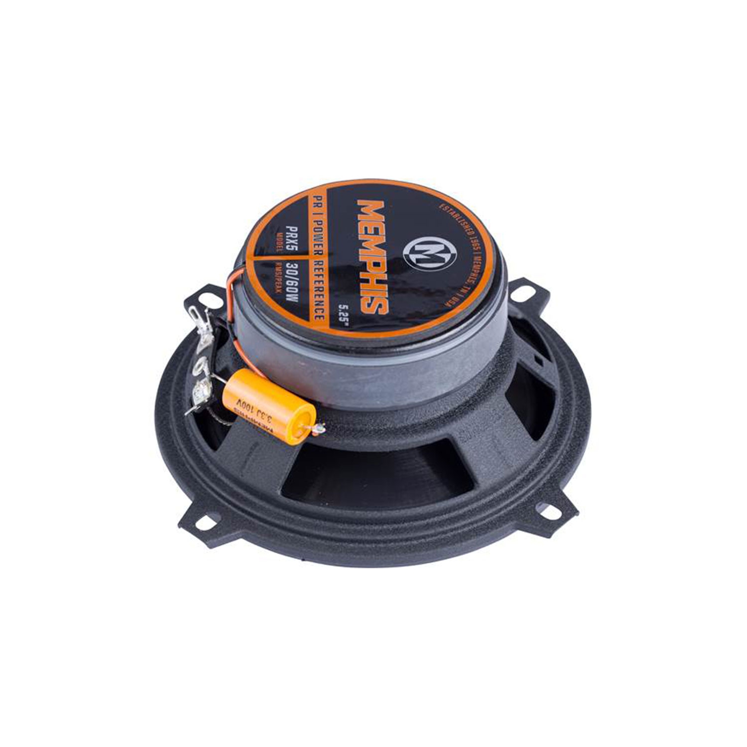 Haut-parleurs coaxiaux à 2 voies de 5.25 po PRX5 de Memphis Audio