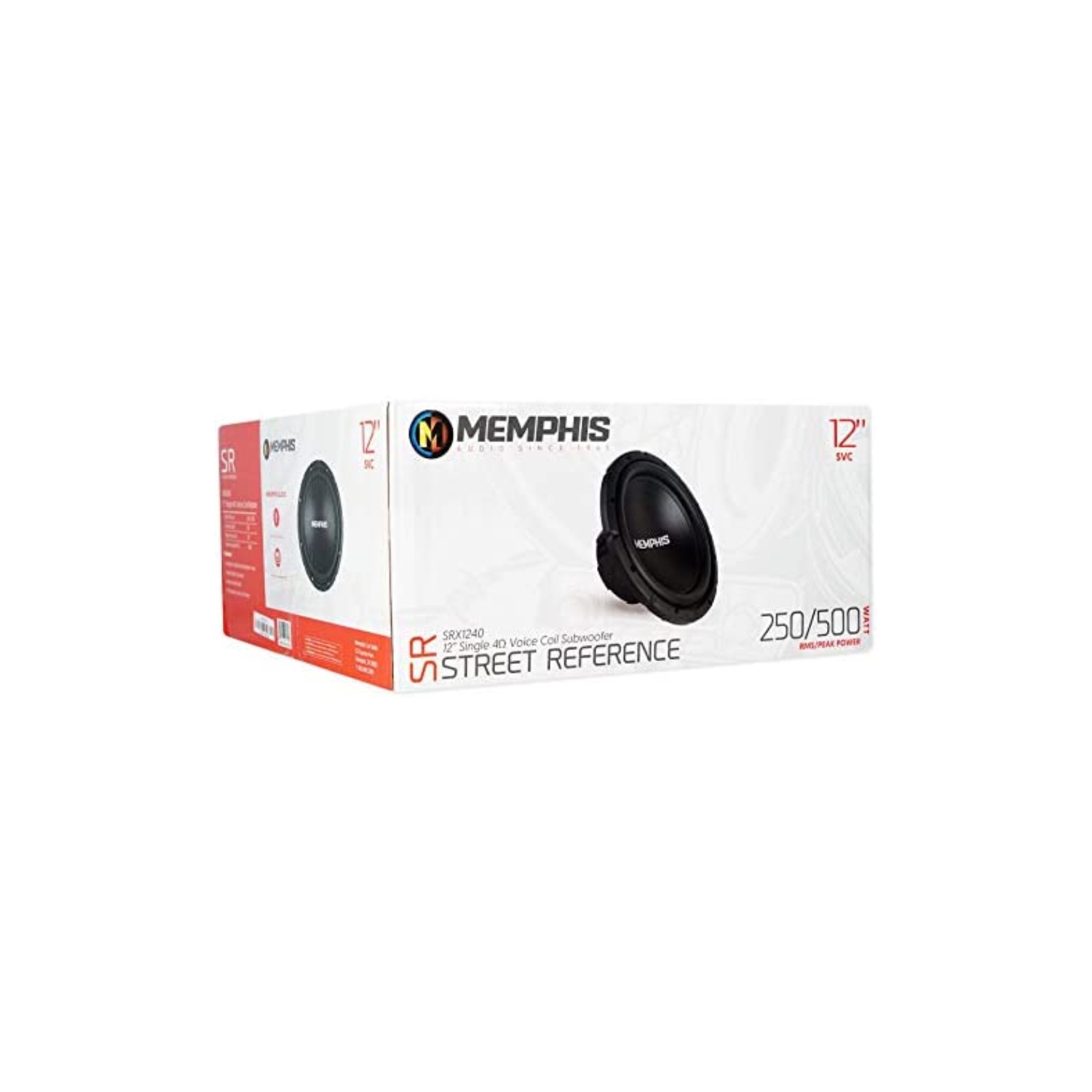 Memphis Audio SRX1240 Street Reference 12" 4 Ohm Subwoofer