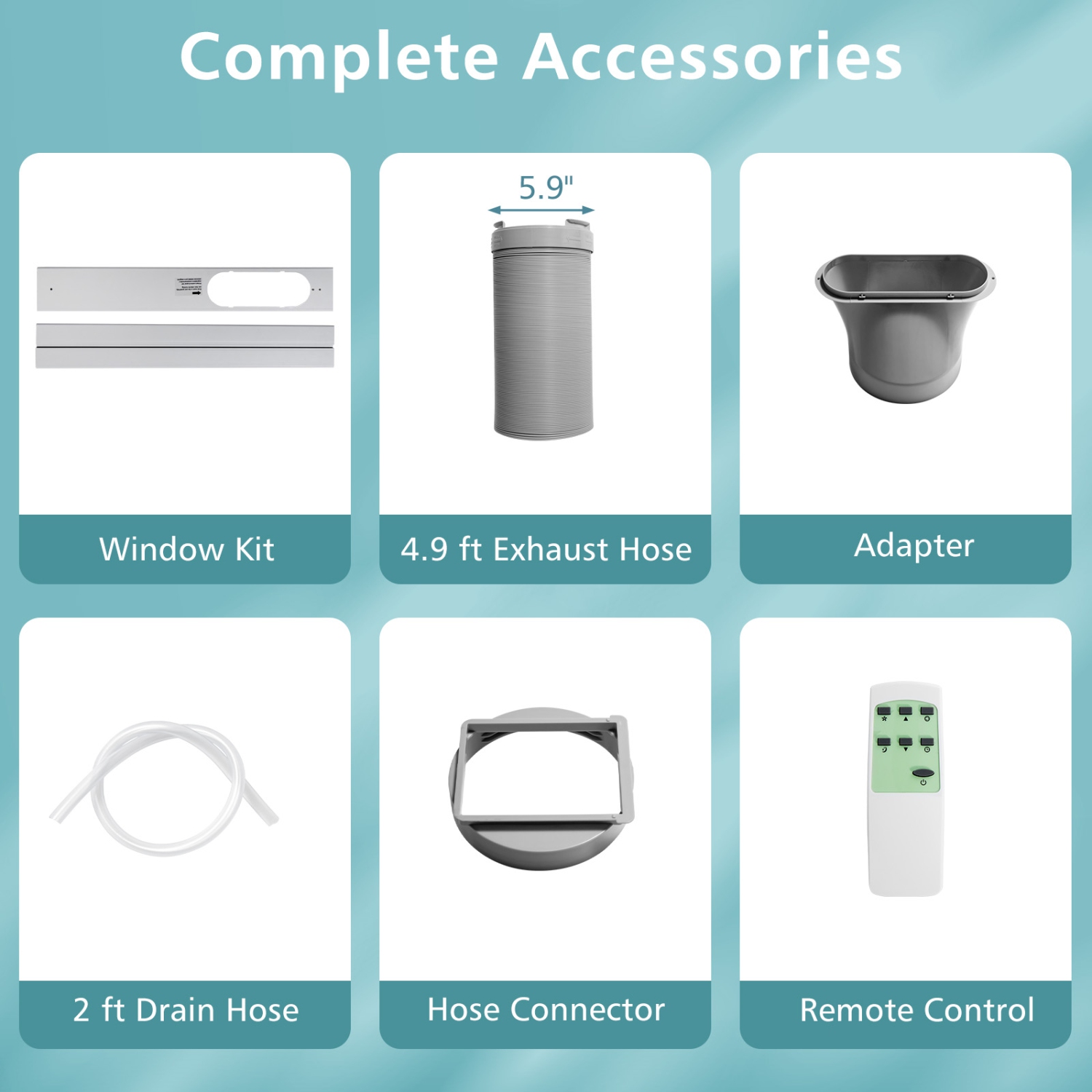 Costway 8000 BTU Portable Air Conditioner 3-in-1 AC Unit w/ Cool Dehum Fan Sleep Mode