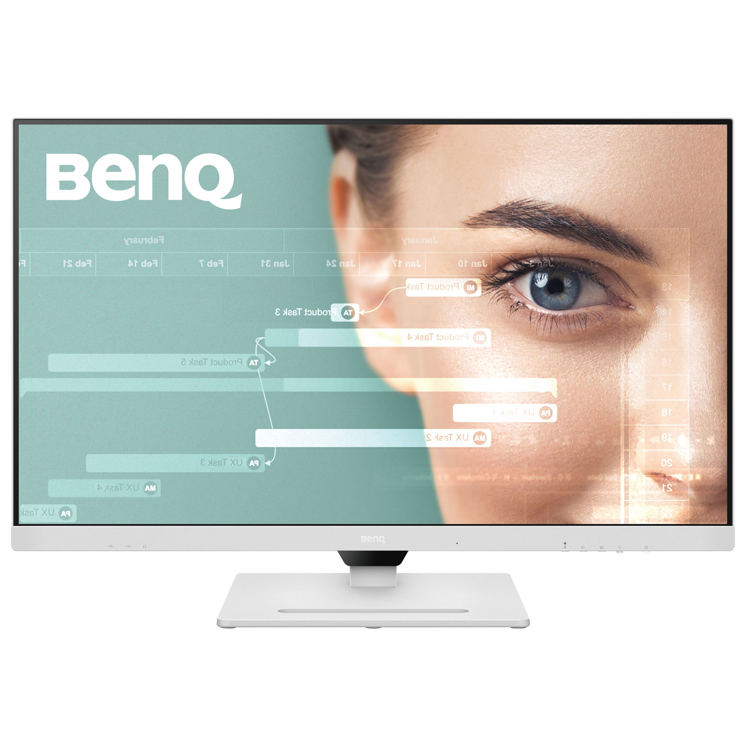 Moniteur DEL IPS QHD GTG 5 ms 75 Hz 31,5 po de BenQ