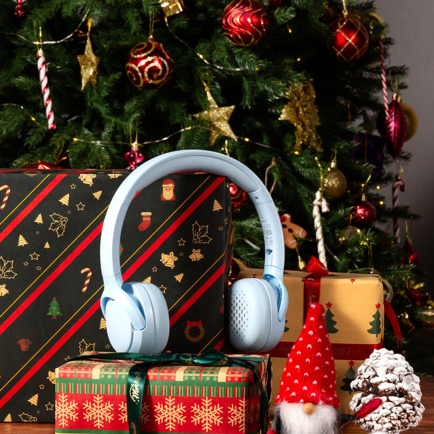 Edifier WH500 Bluetooth Wireless Lightweight and Foldable On-Ear Headphones