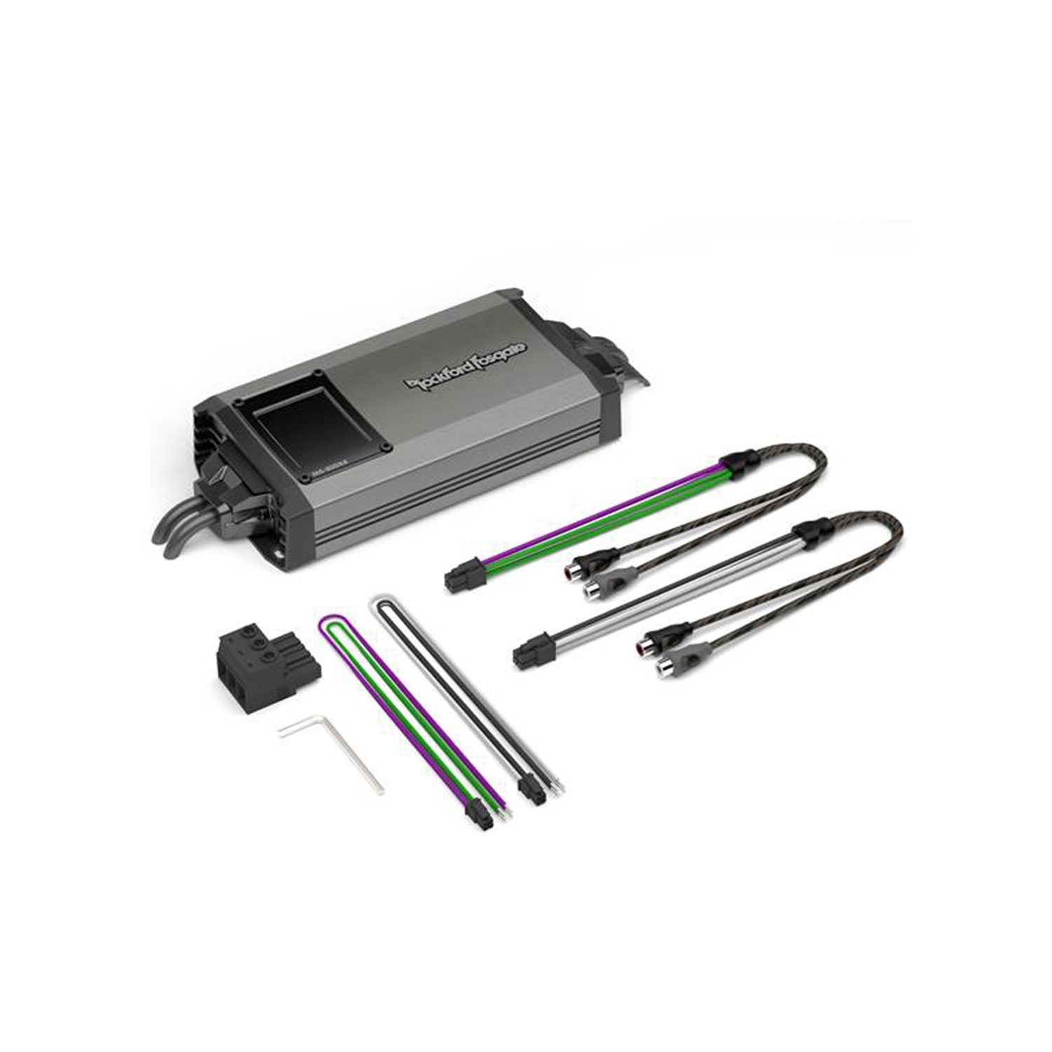 Amplificateur nautique 4 canaux 800 W compatible Element™ Fosgate M5-800X4 de Rockford