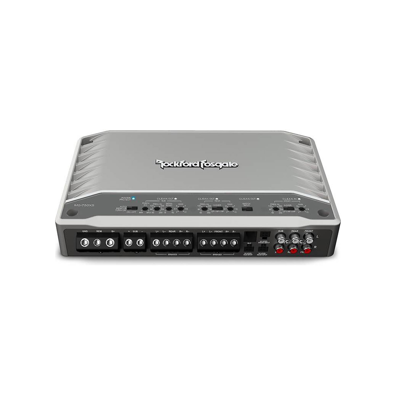Amplificateur 5 canaux de 750 W compatible avec les éléments M2-750X5 de Rockford Fosgate