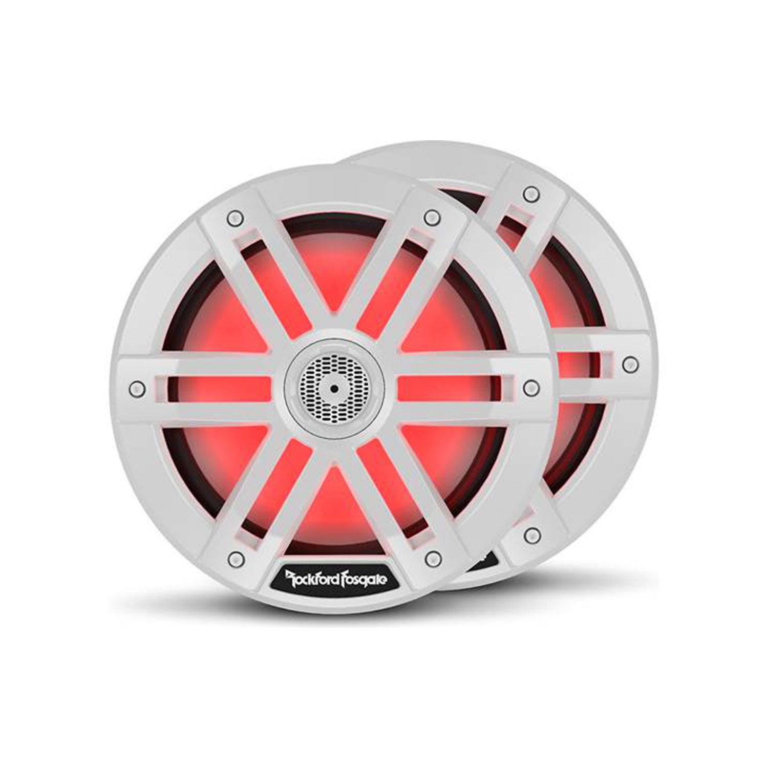 Rockford Fosgate M1-8 8" Color Optix Marine 2-Way Speakers - White