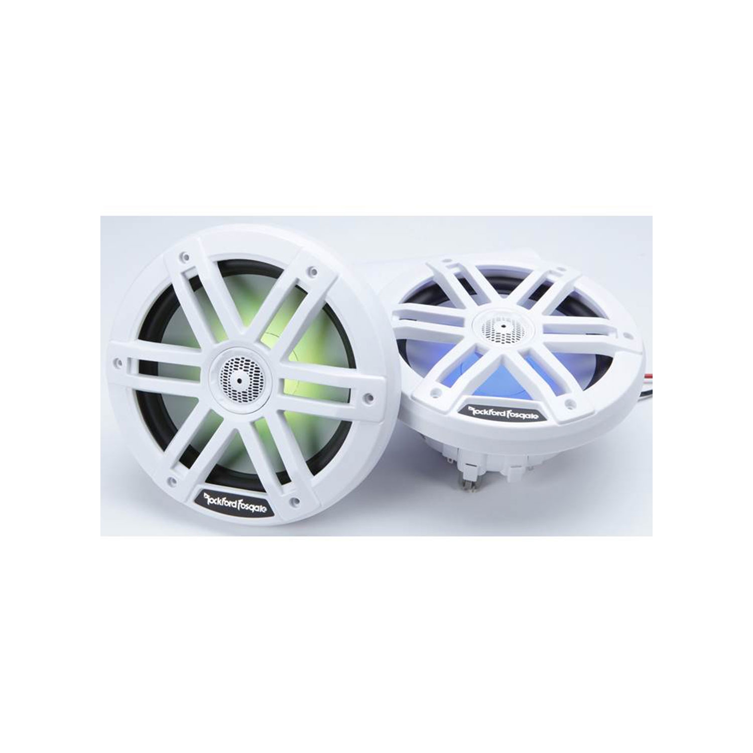 Rockford Fosgate M1-8 8" Color Optix Marine 2-Way Speakers - White