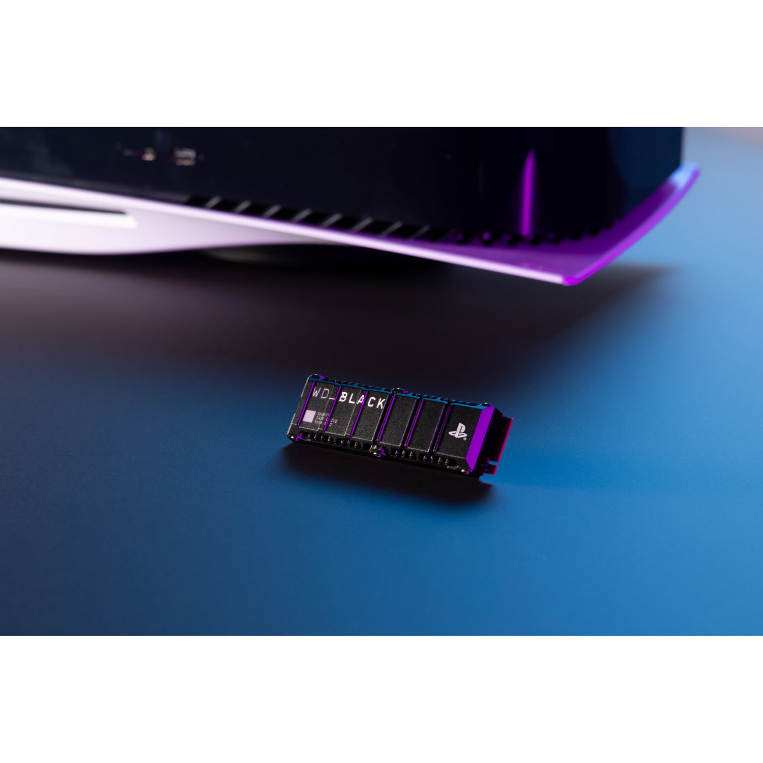 Disque SSD interne NVMe PCI-e WD_BLACK SN850P de 1 To avec dissipateur thermique - Officiellement autorisé pour la PS5