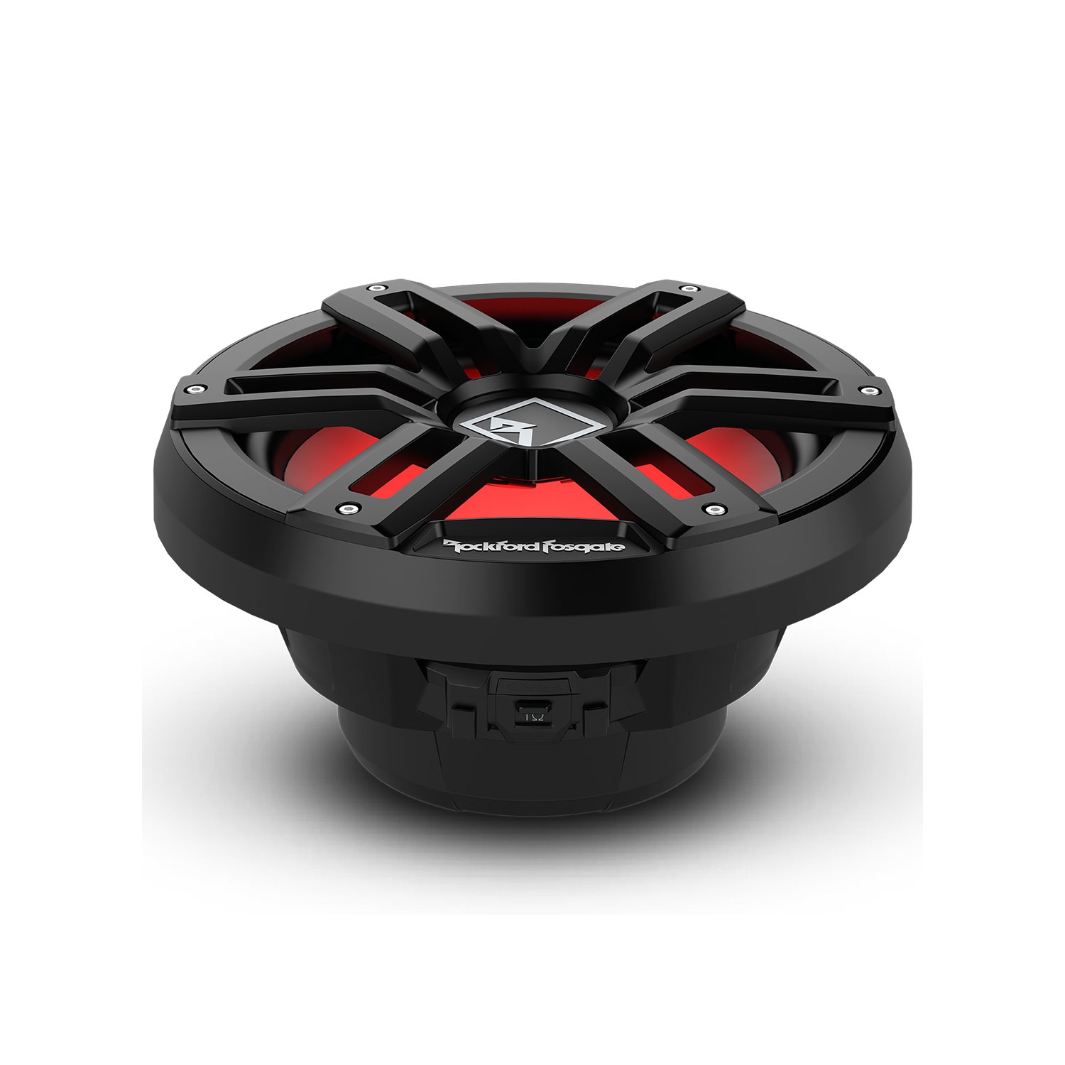 H.-p. d'extrêmes graves nautique Optix Infinite Baffle de Rockford Fosgate M2D2-12IB 12 po couleur – Noir