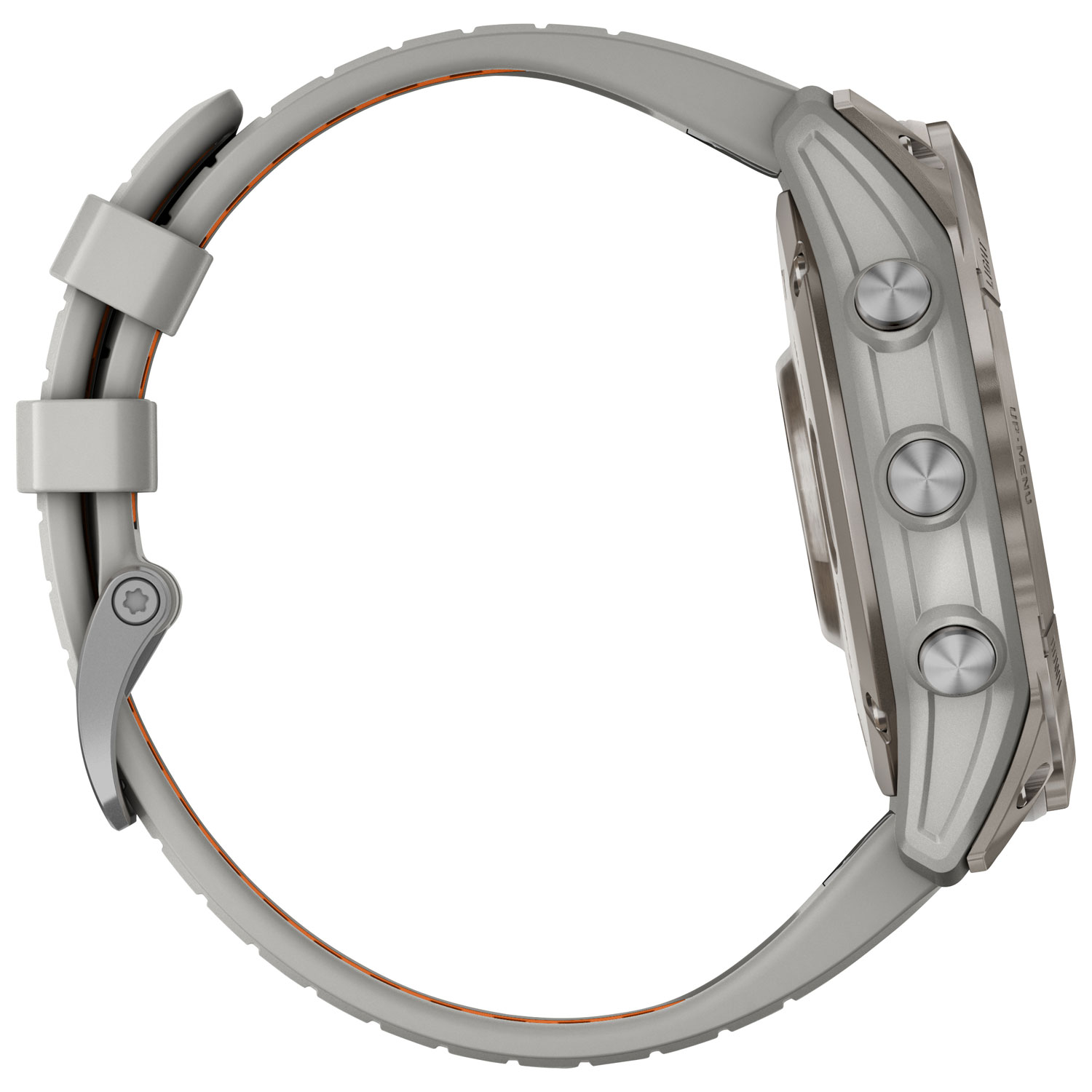 Garmin fēnix 7X Pro Sapphire Solar 51mm Bluetooth Multisport Smartwatch - Fog Grey/Ember Orange