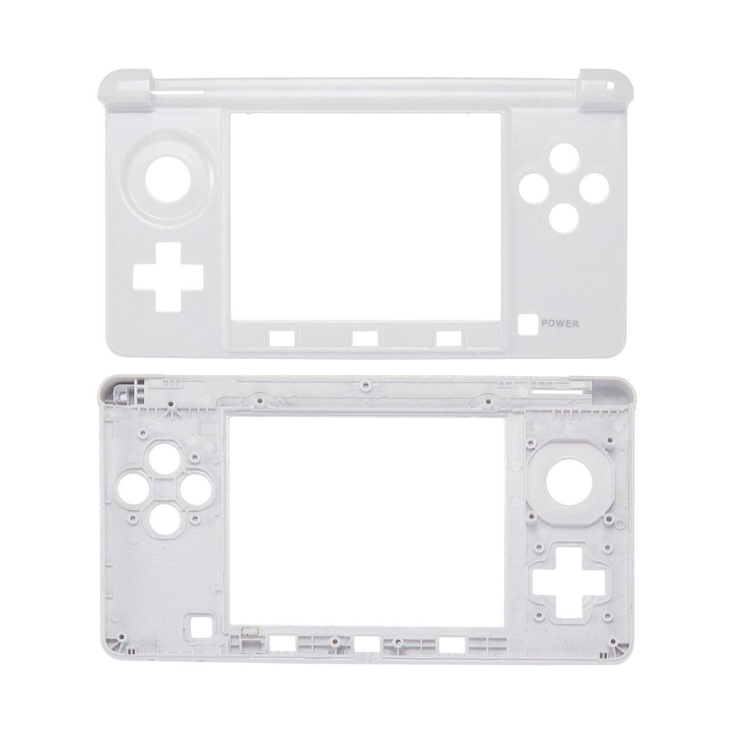 Boîtier mi-hauteur de remplacement compatible avec la Nintendo 3DS