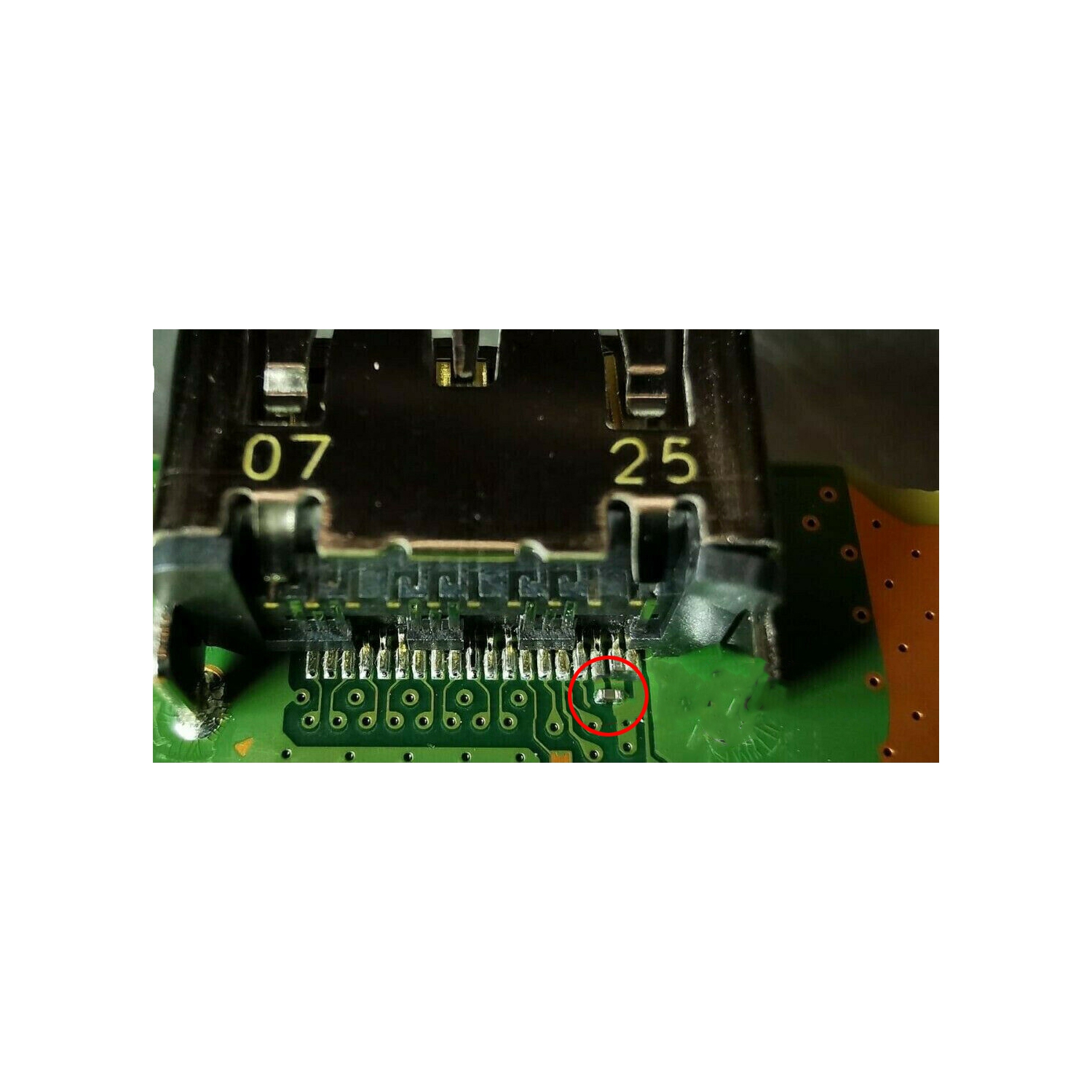 Condensateurs en céramique de rechange à port HDMI compatibles avec la PlayStation 5 PS5 (paquet de 10)