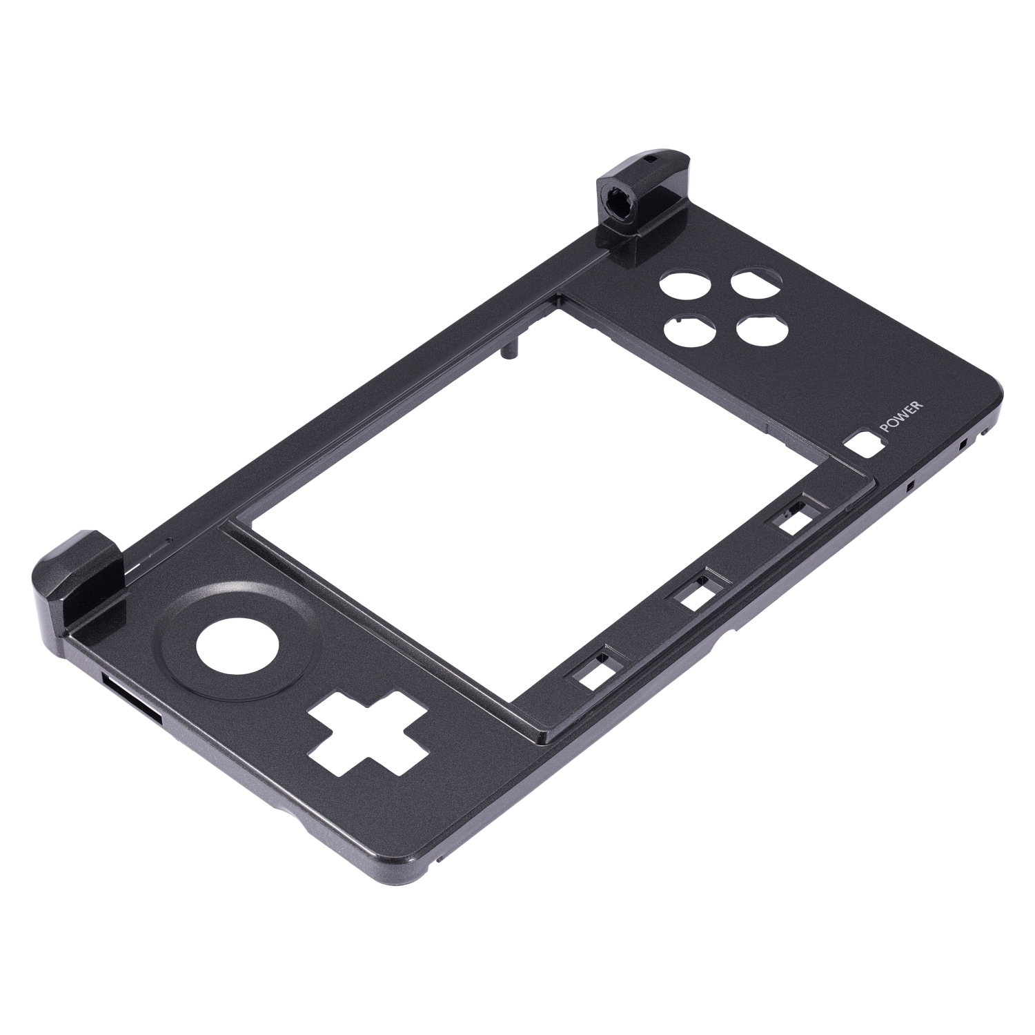 Boîtier mi-hauteur de remplacement compatible avec la console Nintendo 3DS
