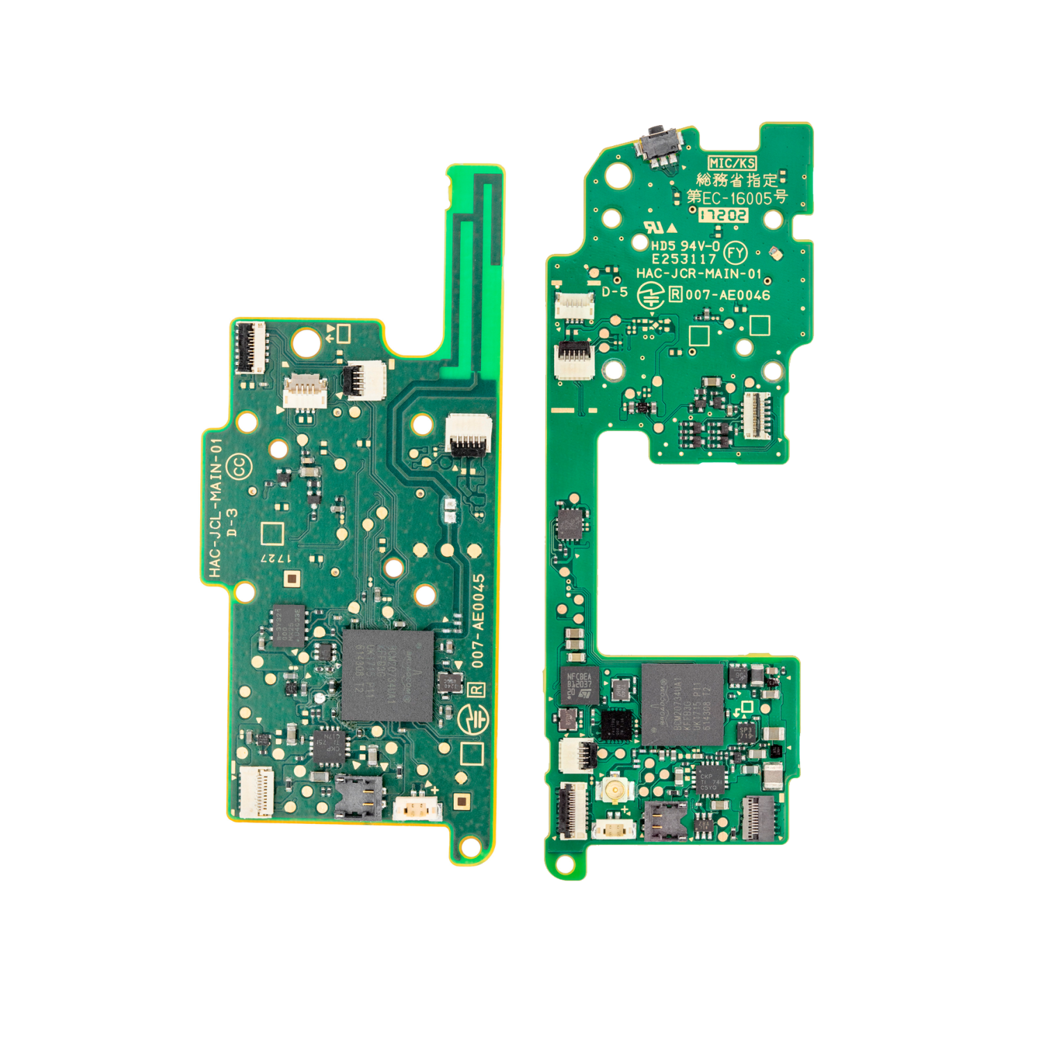 Replacement Motherboard (Left & Right) Compatible With Nintendo Switch Joy-Con Controller ( HAC-001 / HAC-001(-01) (2 Piece Set)