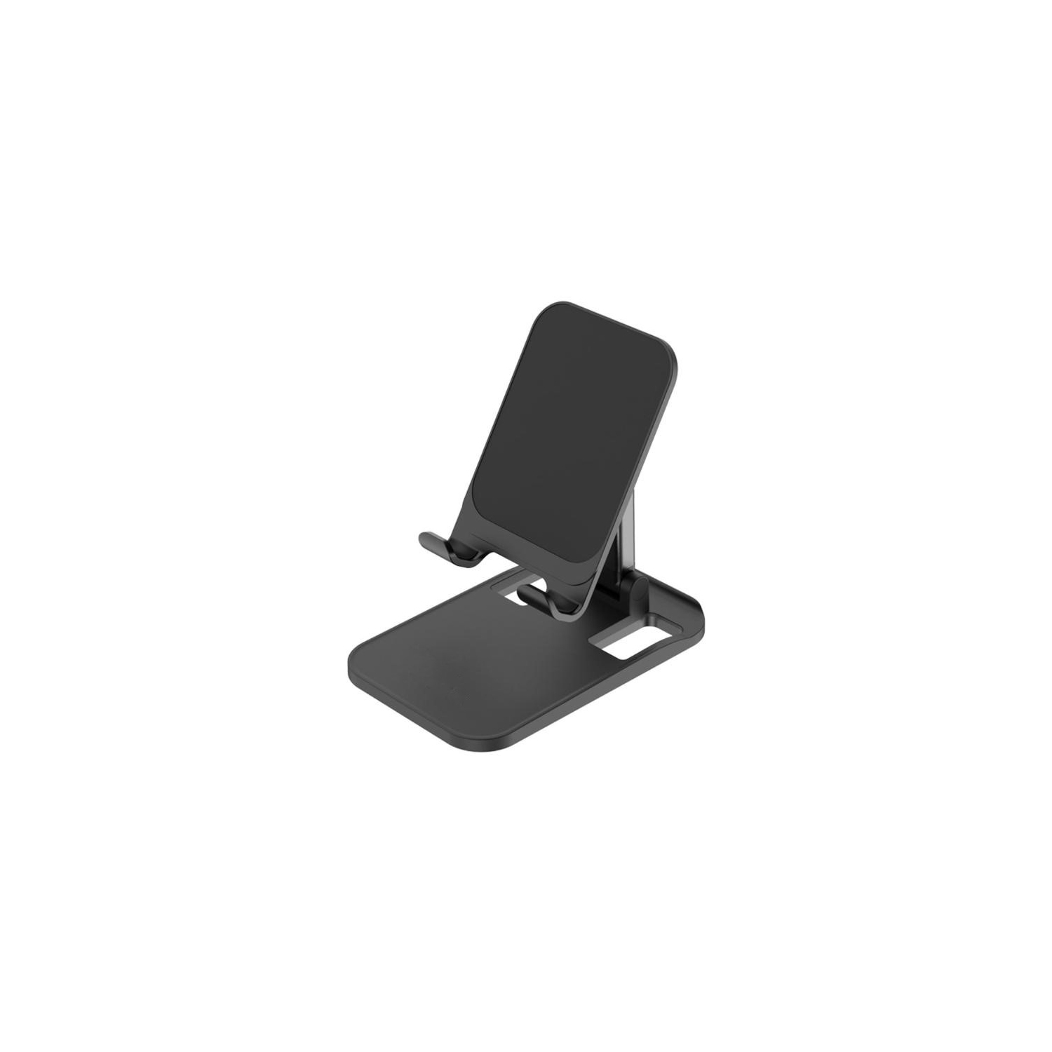 Support universel pour téléphone tablette support de bureau tablette ajustable support stable portatif – Noir