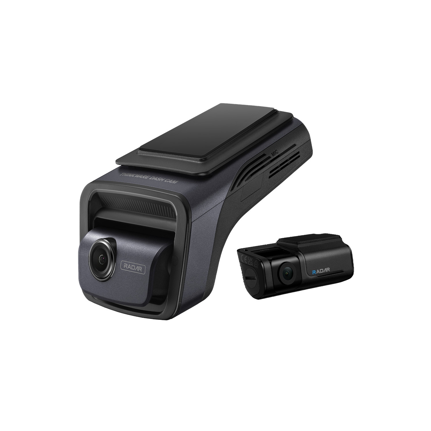 Caméra tableau de bord UHD U3000 4K deux canaux de Thinkware/carte microSD 64GB Go/câble d'alimentation OBD-II