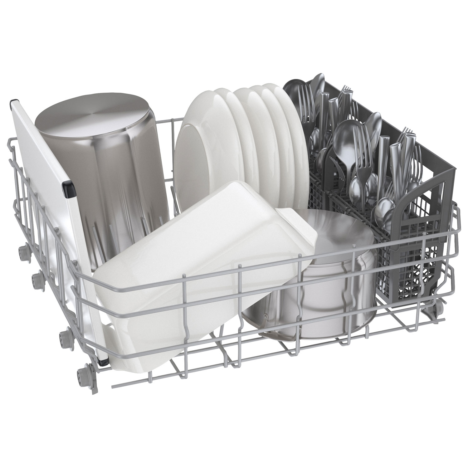 Bosch 24" 50dB Built-In Dishwasher - White