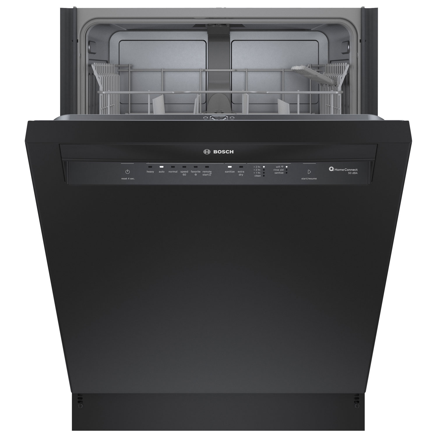 Bosch 24" 50dB Built-In Dishwasher - Black