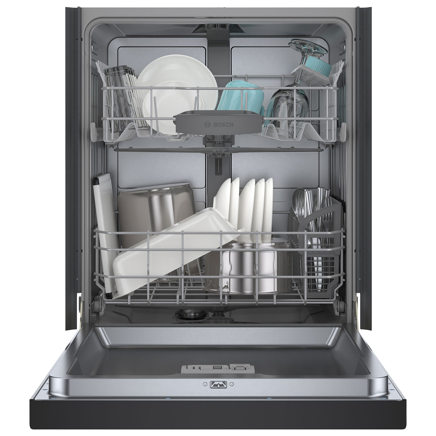 Bosch 24" 50dB Built-In Dishwasher - Black