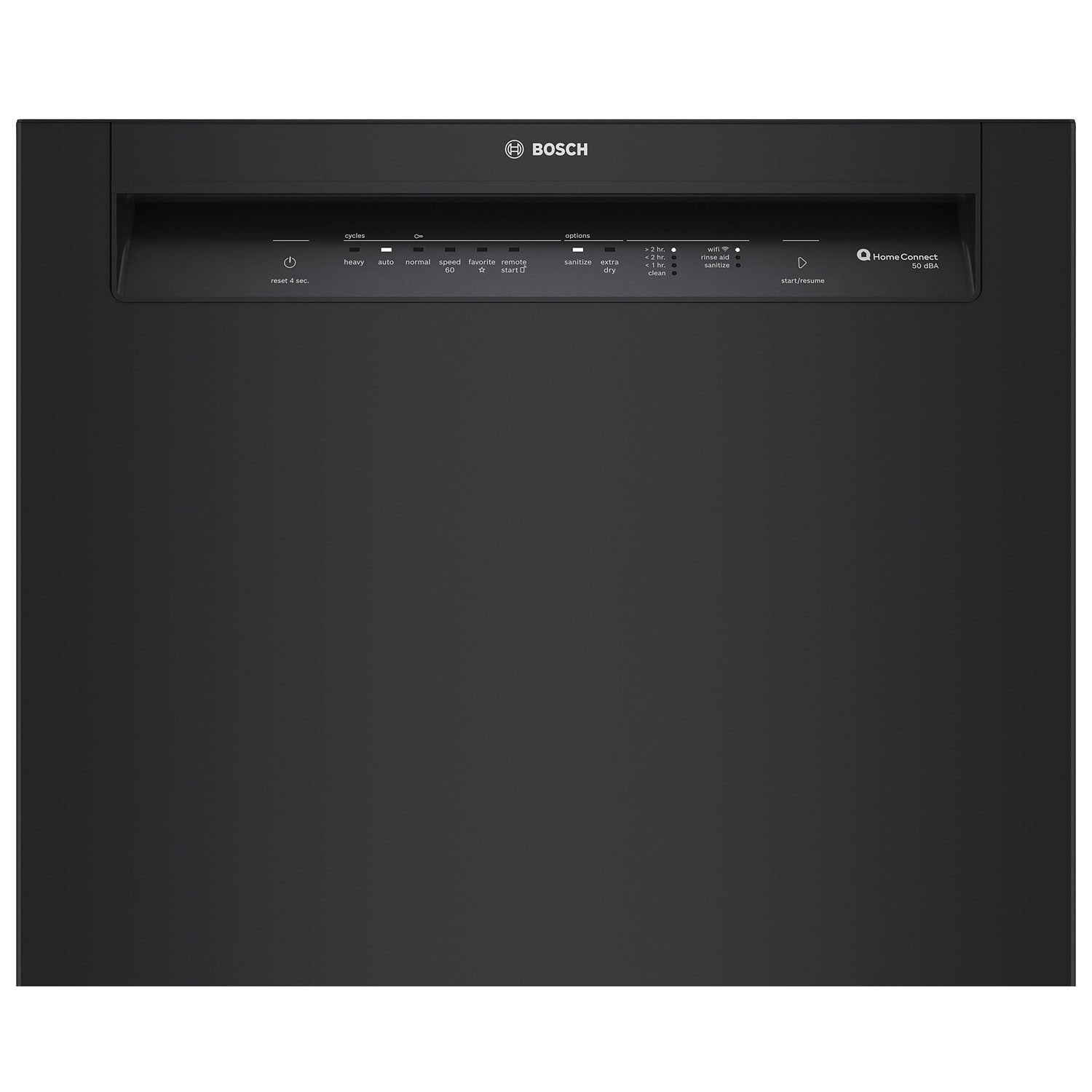 Bosch 24" 50dB Built-In Dishwasher - Black