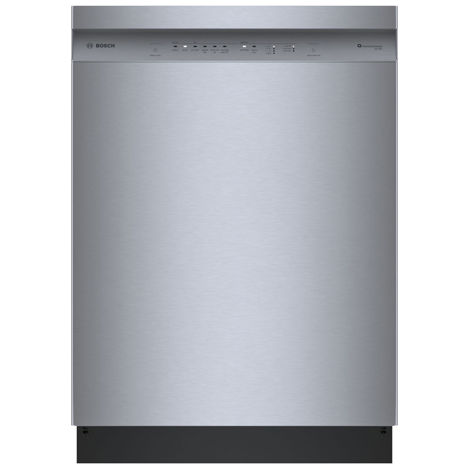 Bosch 24" 46dB Built-In Dishwasher with Third Rack - Stainless Steel