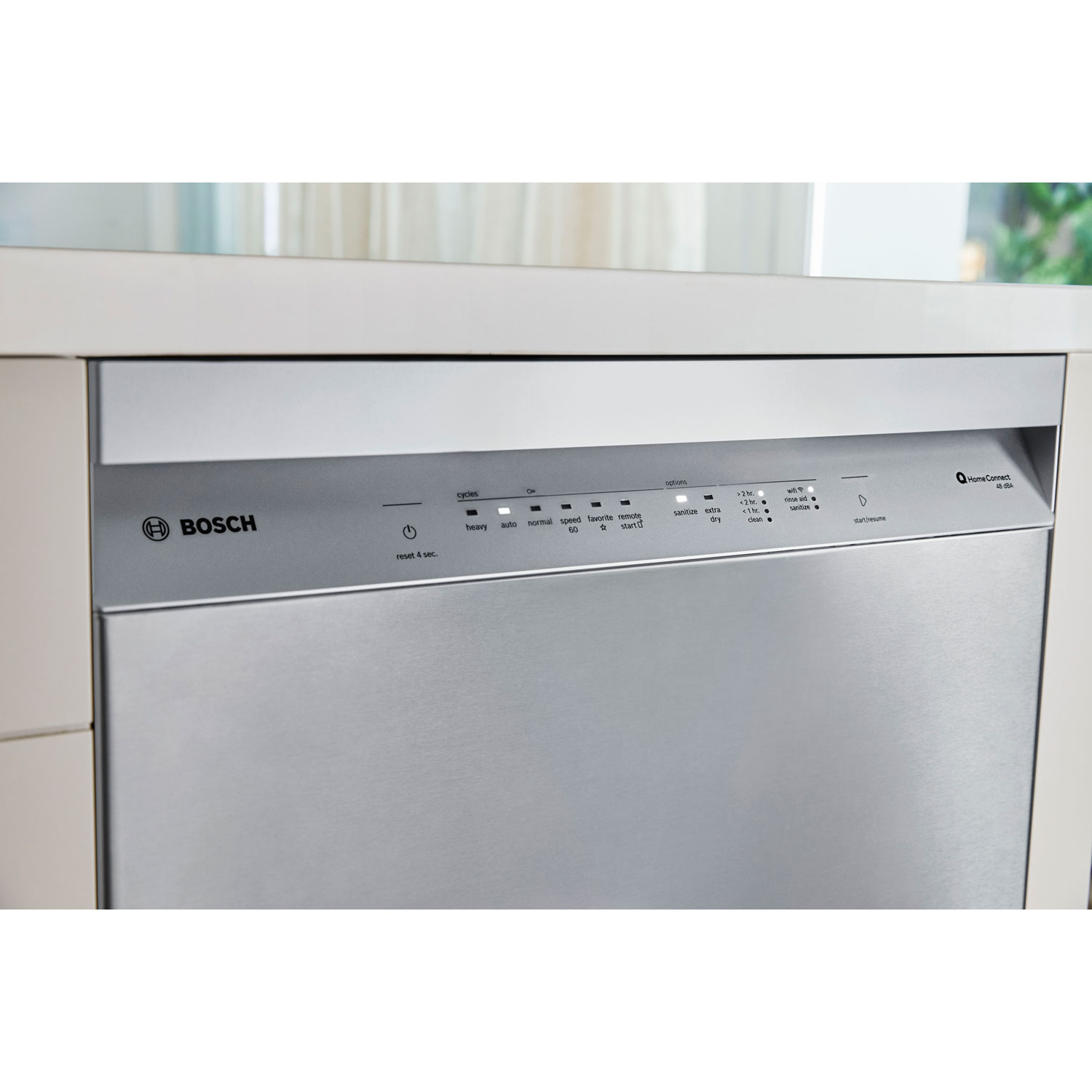 Bosch 24" 46dB Built-In Dishwasher with Third Rack - Stainless Steel