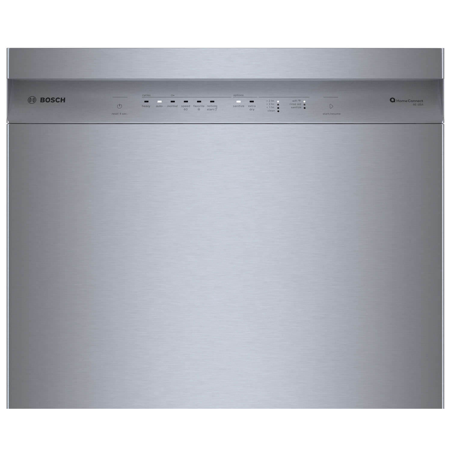 Bosch 24" 46dB Built-In Dishwasher with Third Rack - Stainless Steel