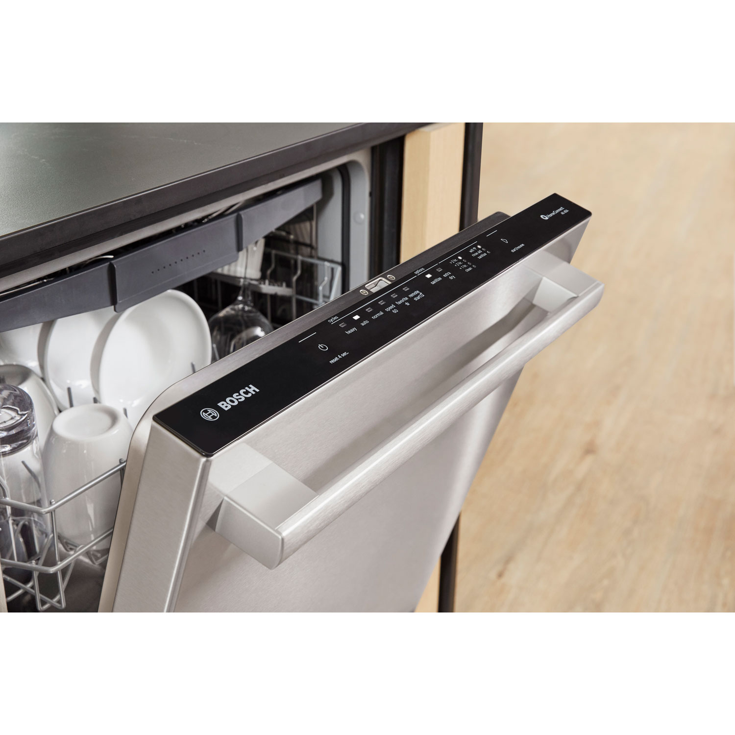 Bosch 24" 46dB Built-In Dishwasher with Third Rack - Stainless Steel