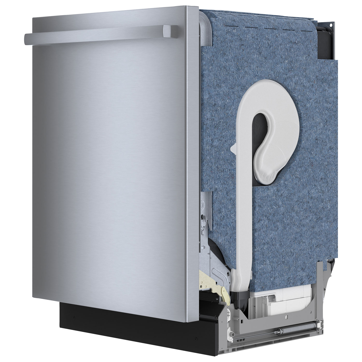 Lave-vaisselle encastrable 24 po 42 dB avec troisième panier de Bosch - Acier inoxydable