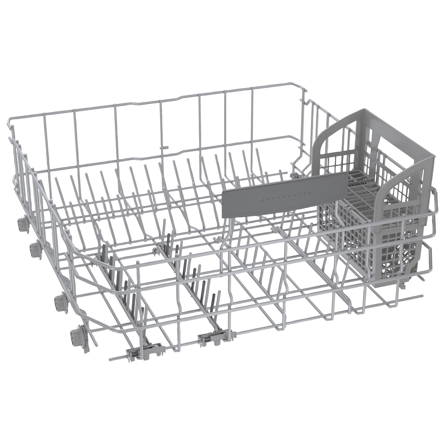 Lave-vaisselle encastrable 24 po 42 dB avec troisième panier de Bosch - Acier inoxydable noir