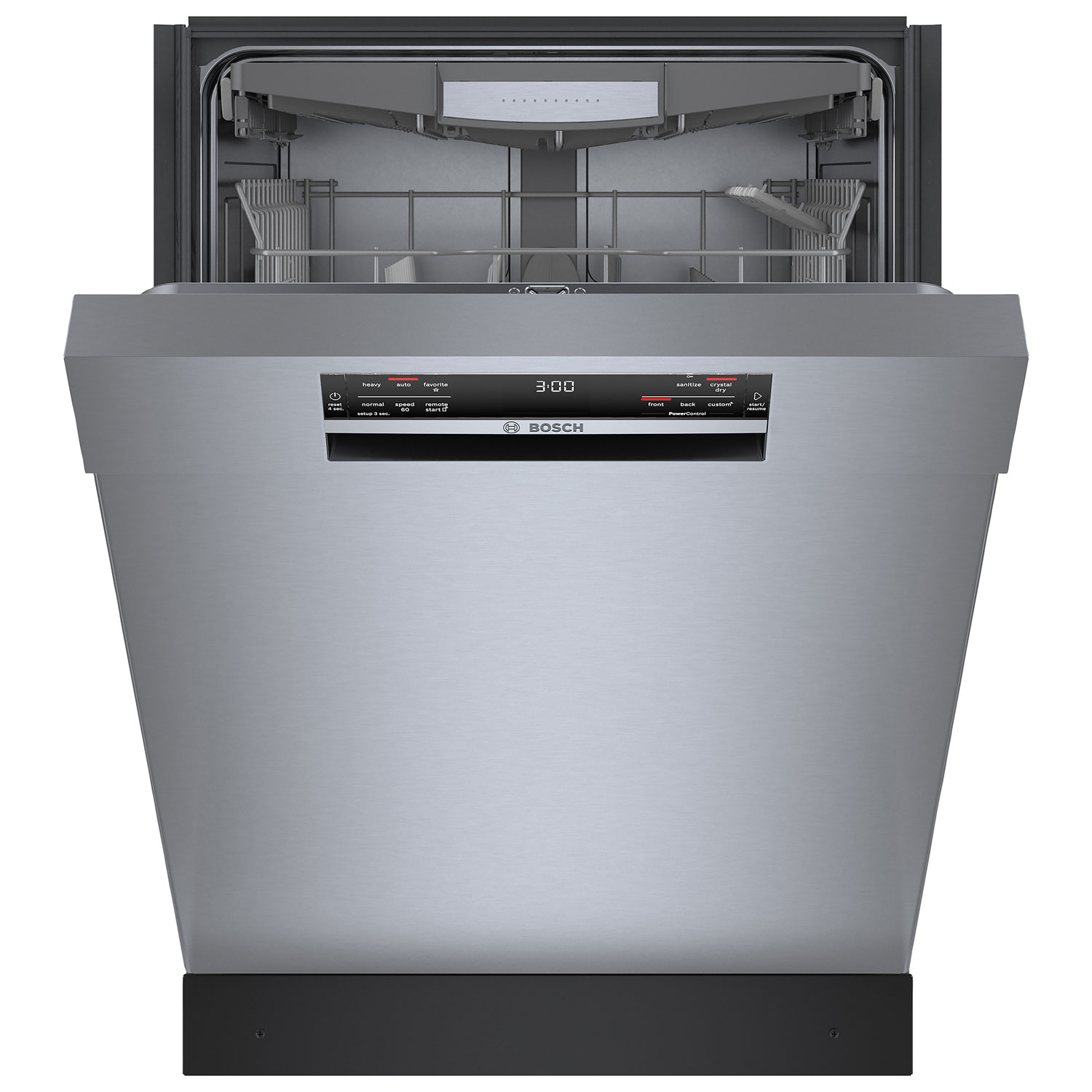 Bosch 24" 42dB Built-In Dishwasher with Third Rack - Stainless Steel