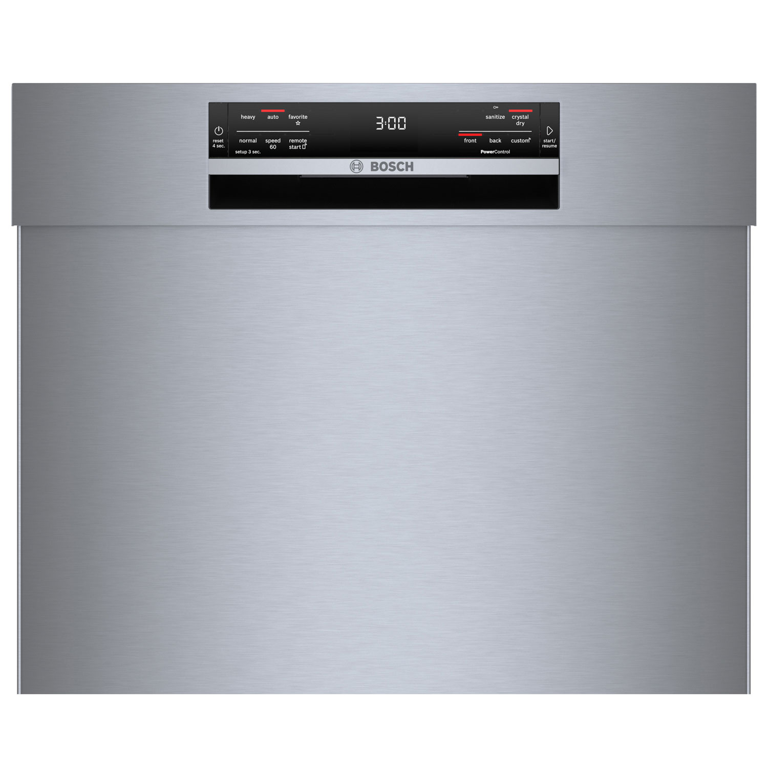 Bosch 24" 42dB Built-In Dishwasher with Third Rack - Stainless Steel