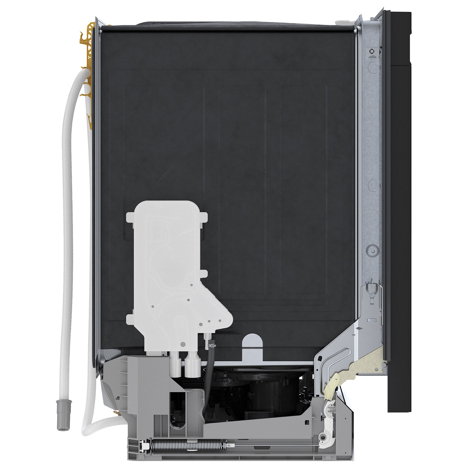 Bosch 24" 46dB Built-In Dishwasher with Third Rack - Black