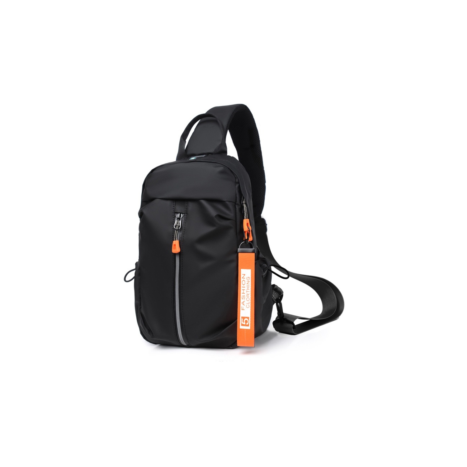 Sac à dos/bandoulière polyvalent de navor pour homme, petit sac à bandoulière léger avec port USB et trou pour écouteurs pour randonnée, voyages,