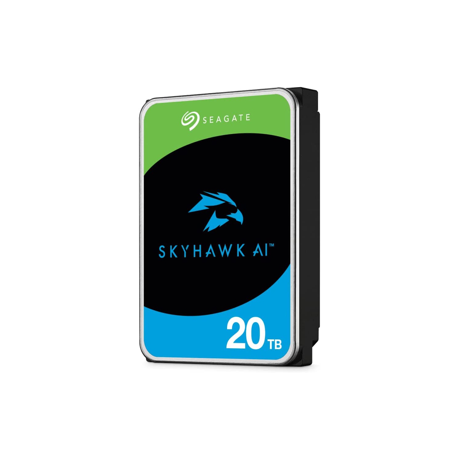 Seagate SkyHawk AI ST20000VE002 20 TB Hard Drive - 3.5" Internal - SATA (SATA/600) - Conventional Magnetic Recording (CMR) Method