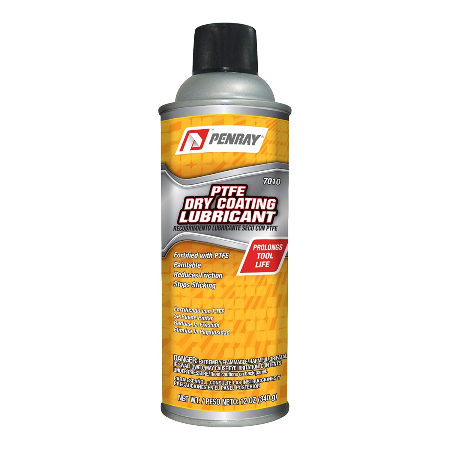 Lubrifiant sec PTFE - agent chimique non-huileux, lubrifiant sans teinture et agent de libération propre et sec pendant l'utilisation