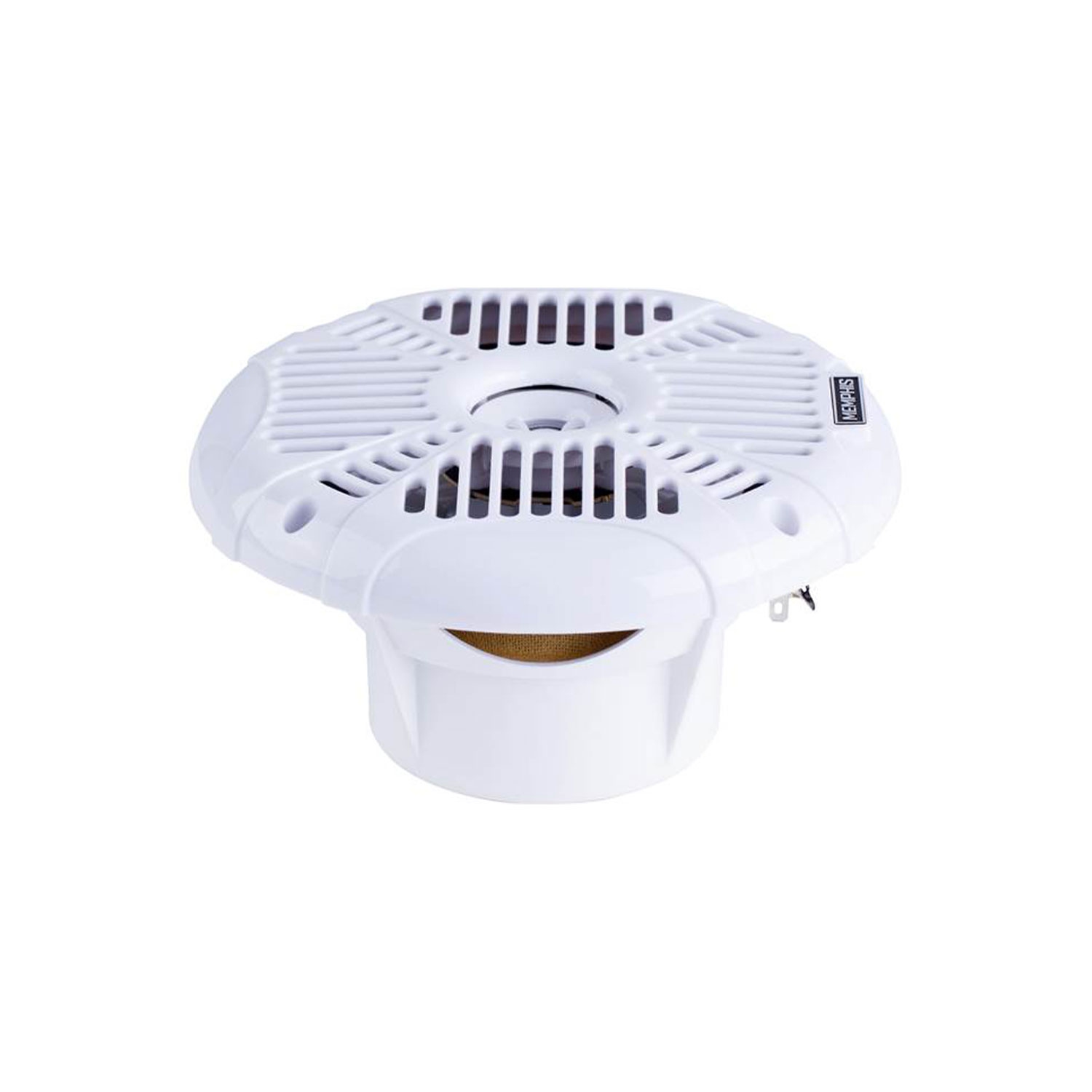 Memphis Audio MXA602SLW 6.5″ 2-Way LED Powersports Speakers – White