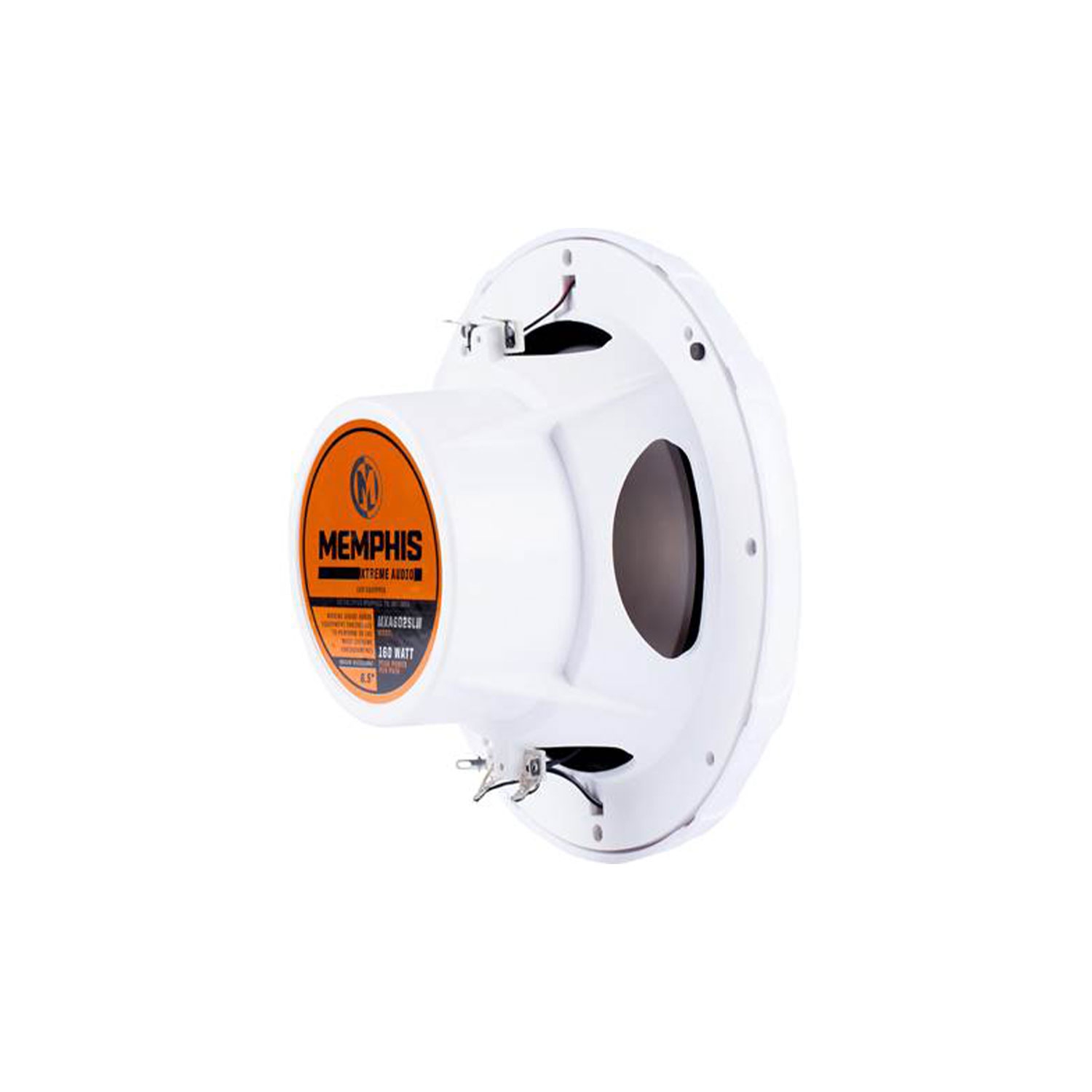 Memphis Audio MXA602SLW 6.5″ 2-Way LED Powersports Speakers – White