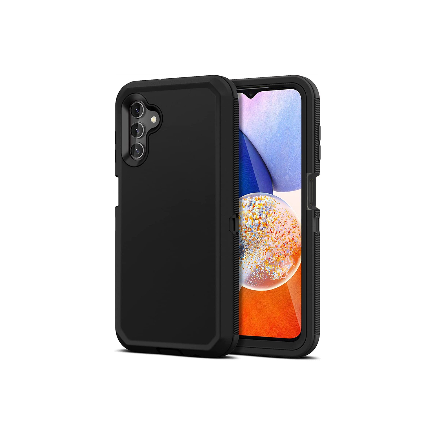 XCRS Heavy Duty Triple Layer Defender Cover with Shockproof Protection Case for Samsung Galaxy A54 2023