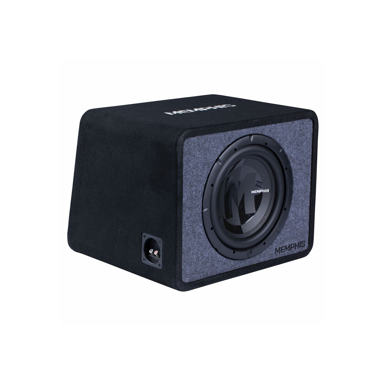 Memphis Audio PRXE12S2 Power Reference 12” 2-Ohm Loaded Subwoofer Enclosure