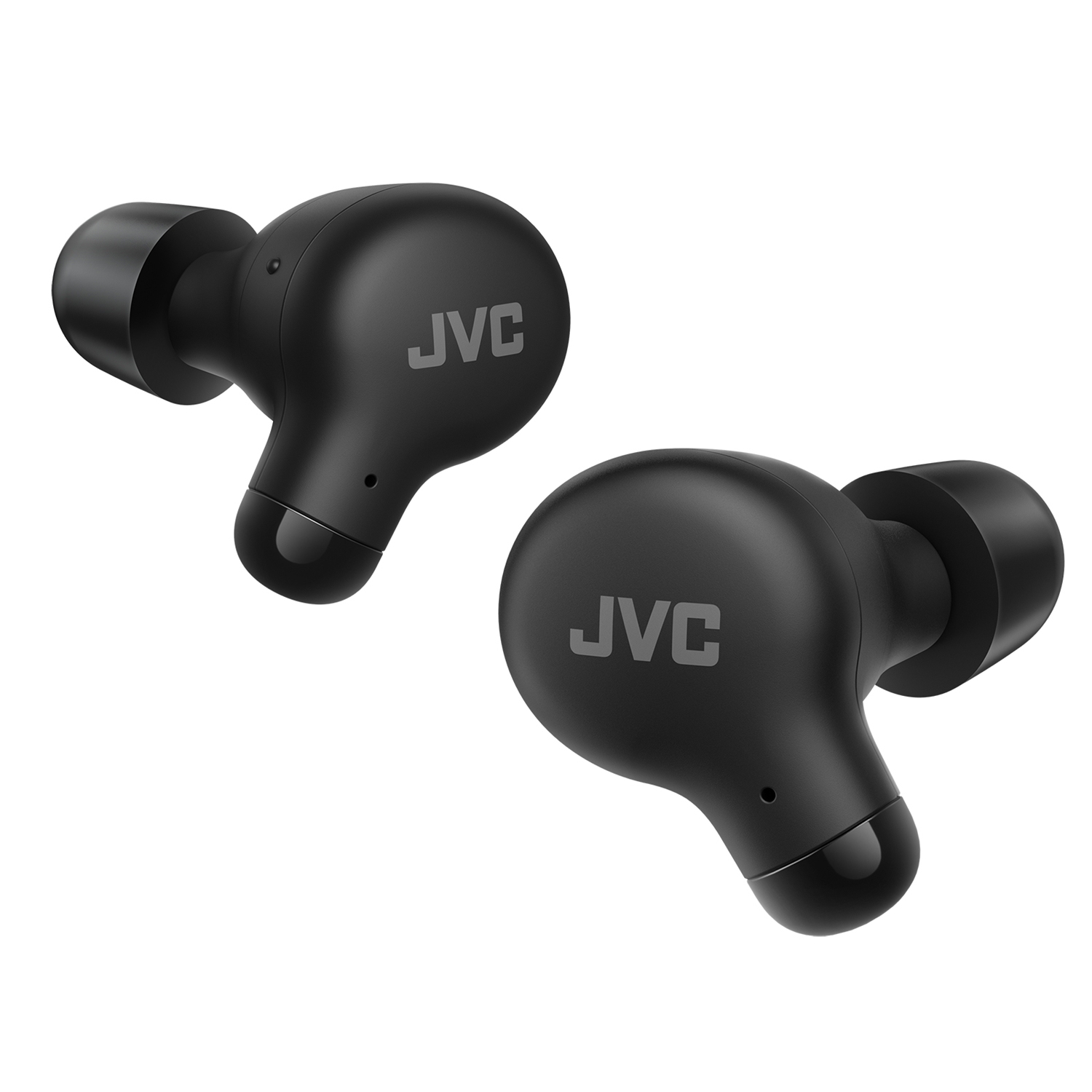 JVC HA-A18T-B - Marshmallow In-Ear Headphones, Bluetooth 5.3, With Charging Box and Touch Controls, Black