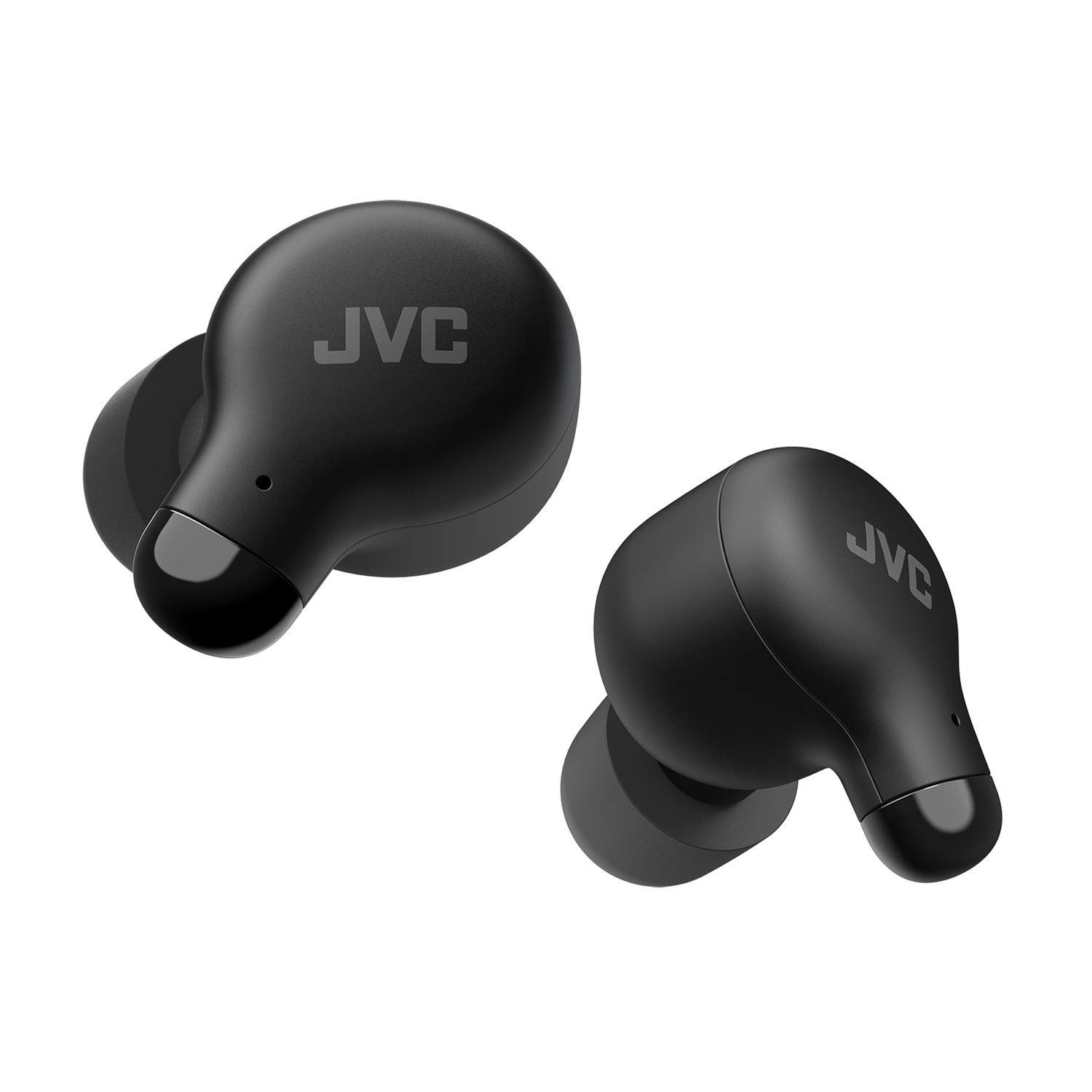 JVC HA-A18T-B - Marshmallow In-Ear Headphones, Bluetooth 5.3, With Charging Box and Touch Controls, Black