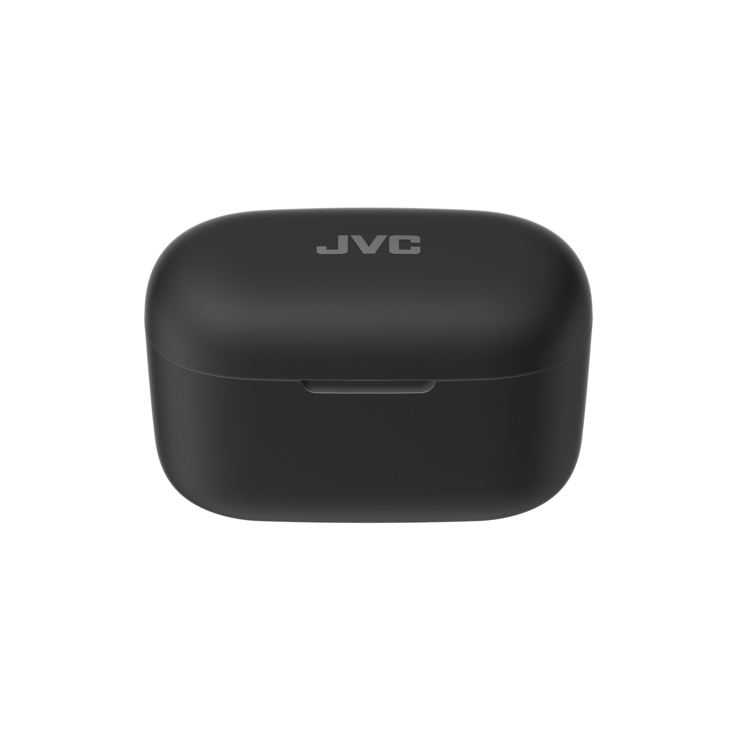 JVC HA-A25T-B - Écouteurs bouton Marshmallow avec suppression du bruit, Bluetooth 5.3, étui de chargement et commandes tactiles, noir