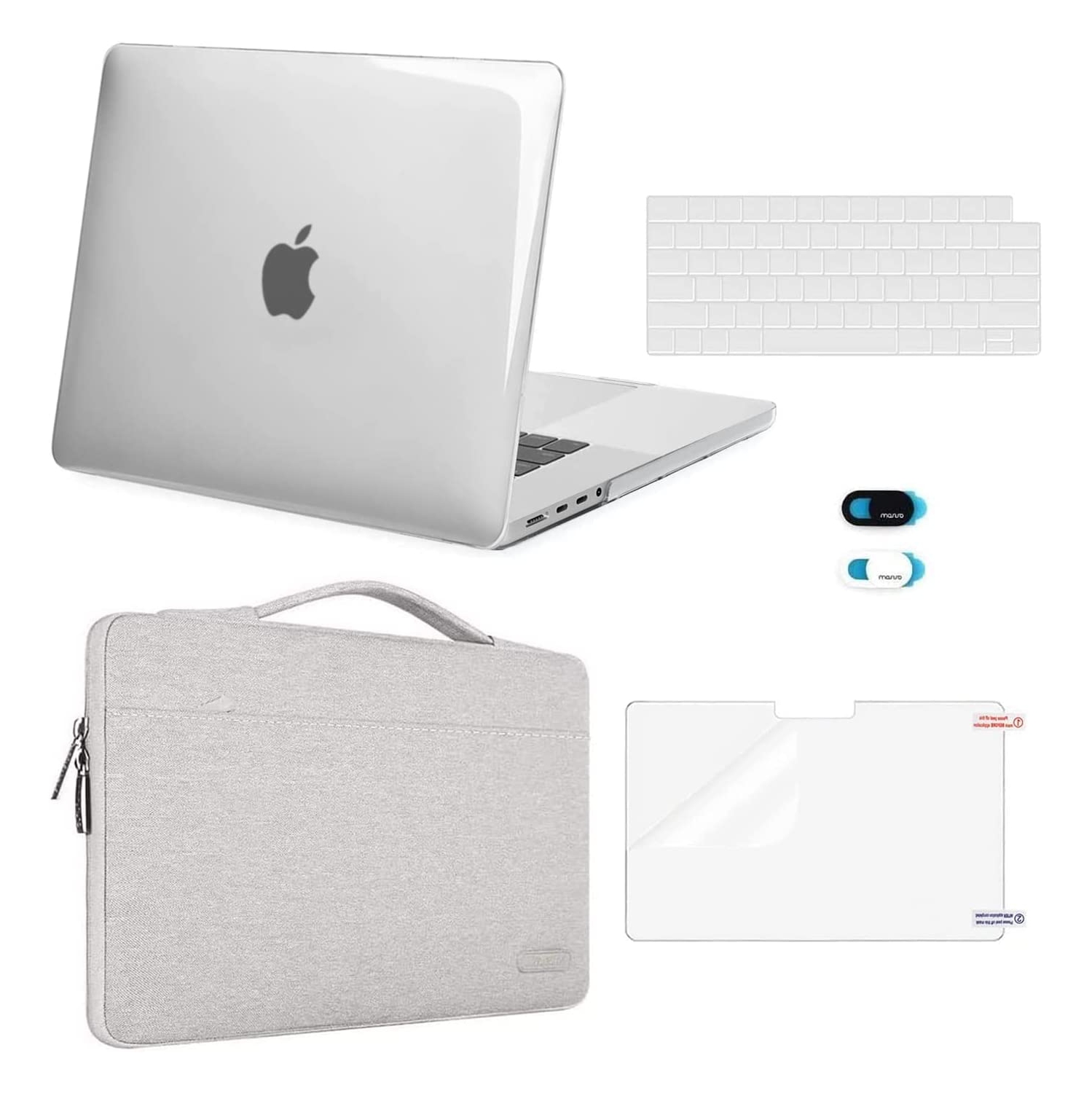 Compatible with MacBook Pro 16 inch Case 2022 2021 Release A2485 with M1 Pro / M1 Max Chip Touch ID, Plastic