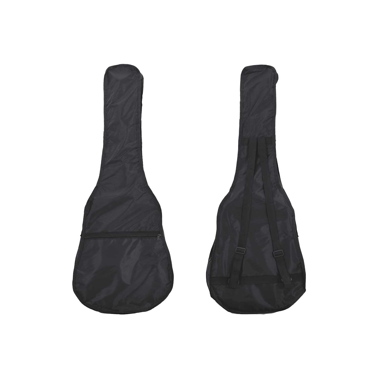 Ensemble de 8 pièces pour débutants en guitare classique VividaXL, noir, 3/4 36 po