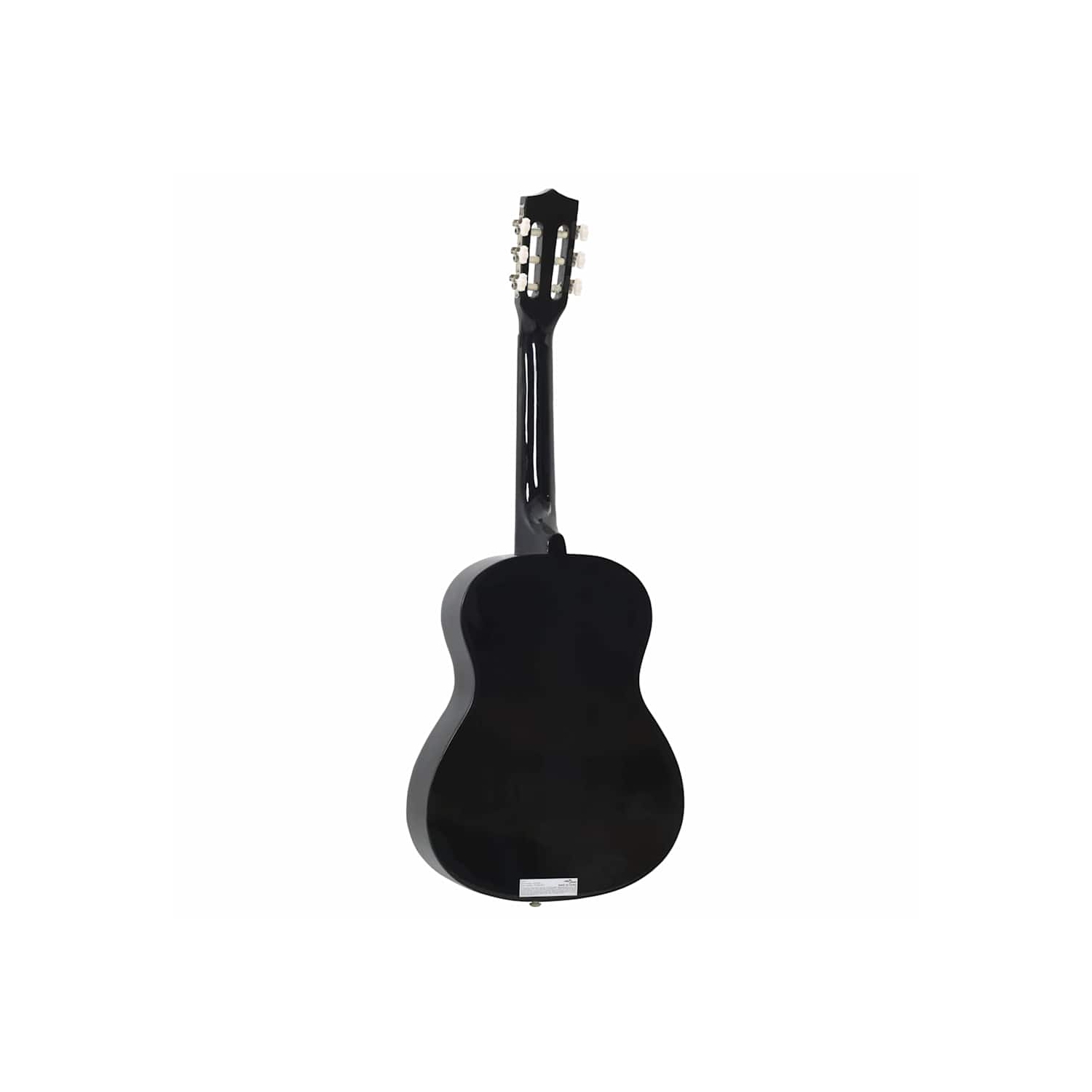 Ensemble de 8 pièces pour débutants en guitare classique VividaXL, noir, 3/4 36 po